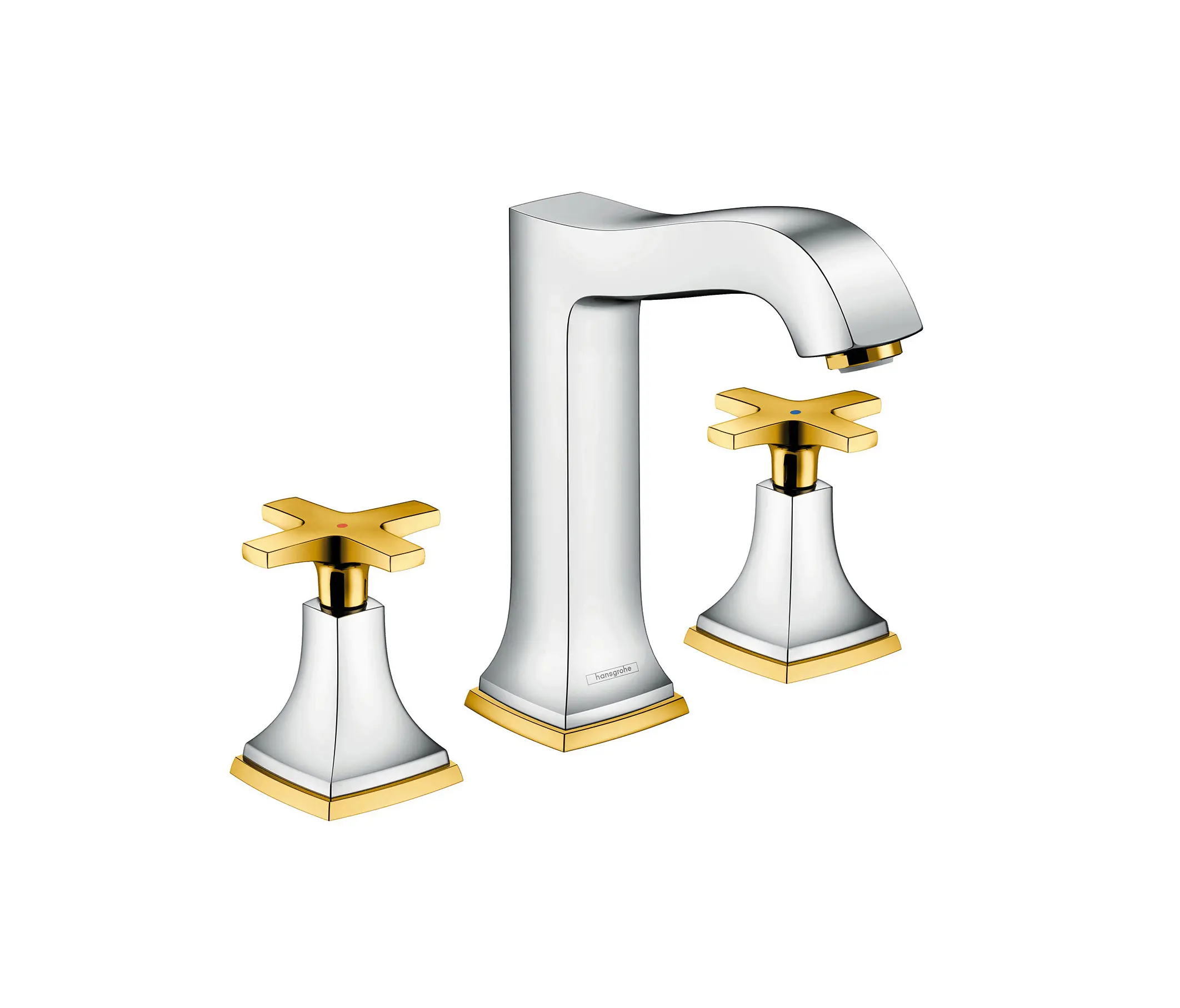 Hansgrohe - hansgrohe Metropol Classic Batería americana de lavabo 160 de crucetas