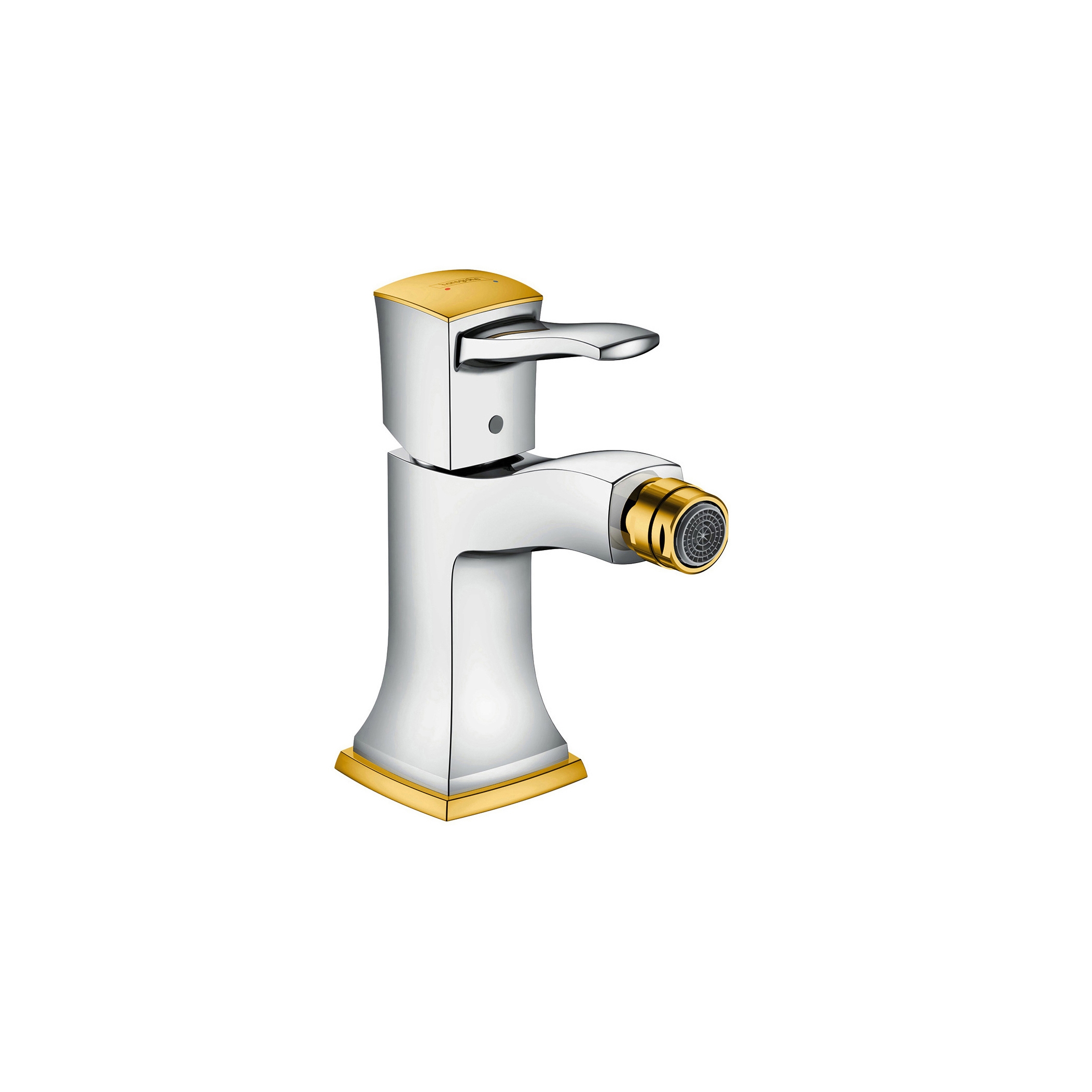 hansgrohe Metropol Classic Single lever bidet mixer with lever handle, with pop-up waste set