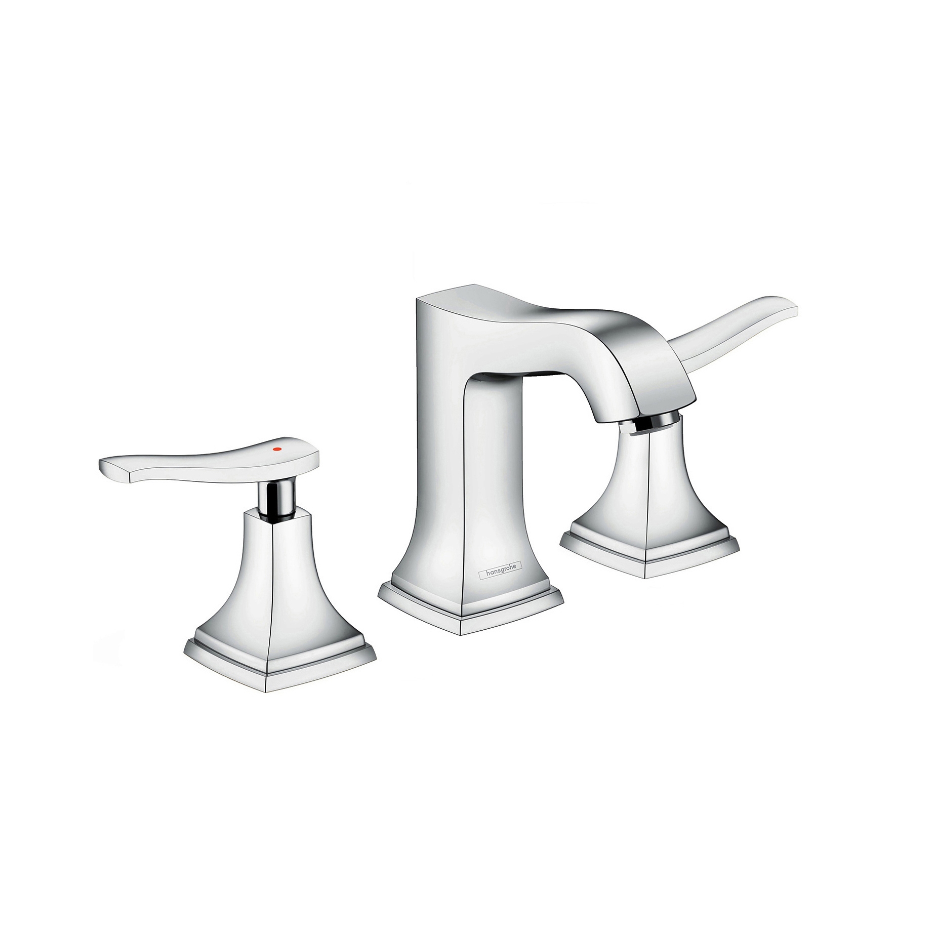 Produkt hansgrohe Metropol Classic 3-Loch Waschtischarmatur 110 mit Hebelgriff, mit Zugstangen-Ablaufgarnitur des Herstellers Hansgrohe anzeigen
