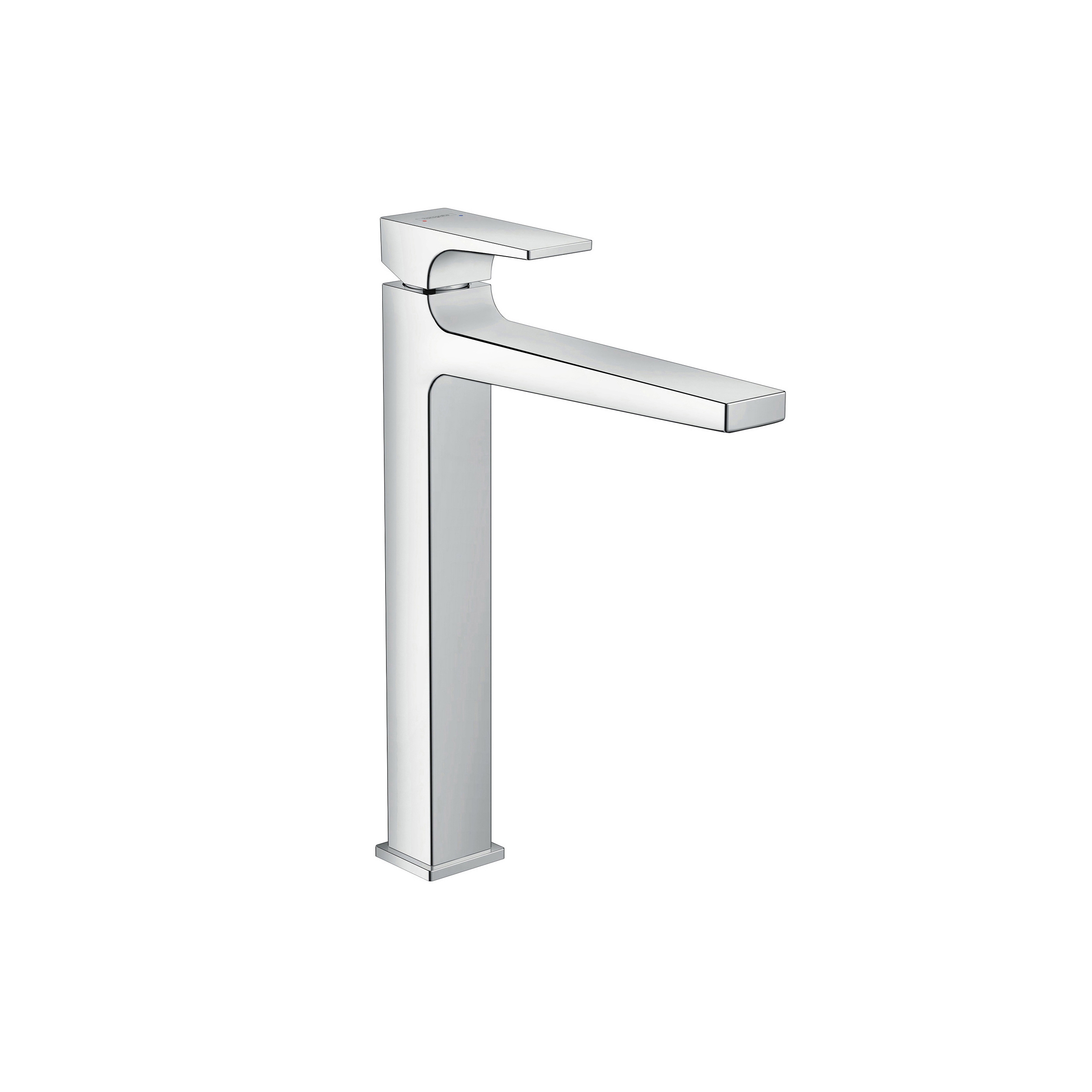 Metropol Single lever basin mixer 260 with lever handle for wash bowls with push-open waste set