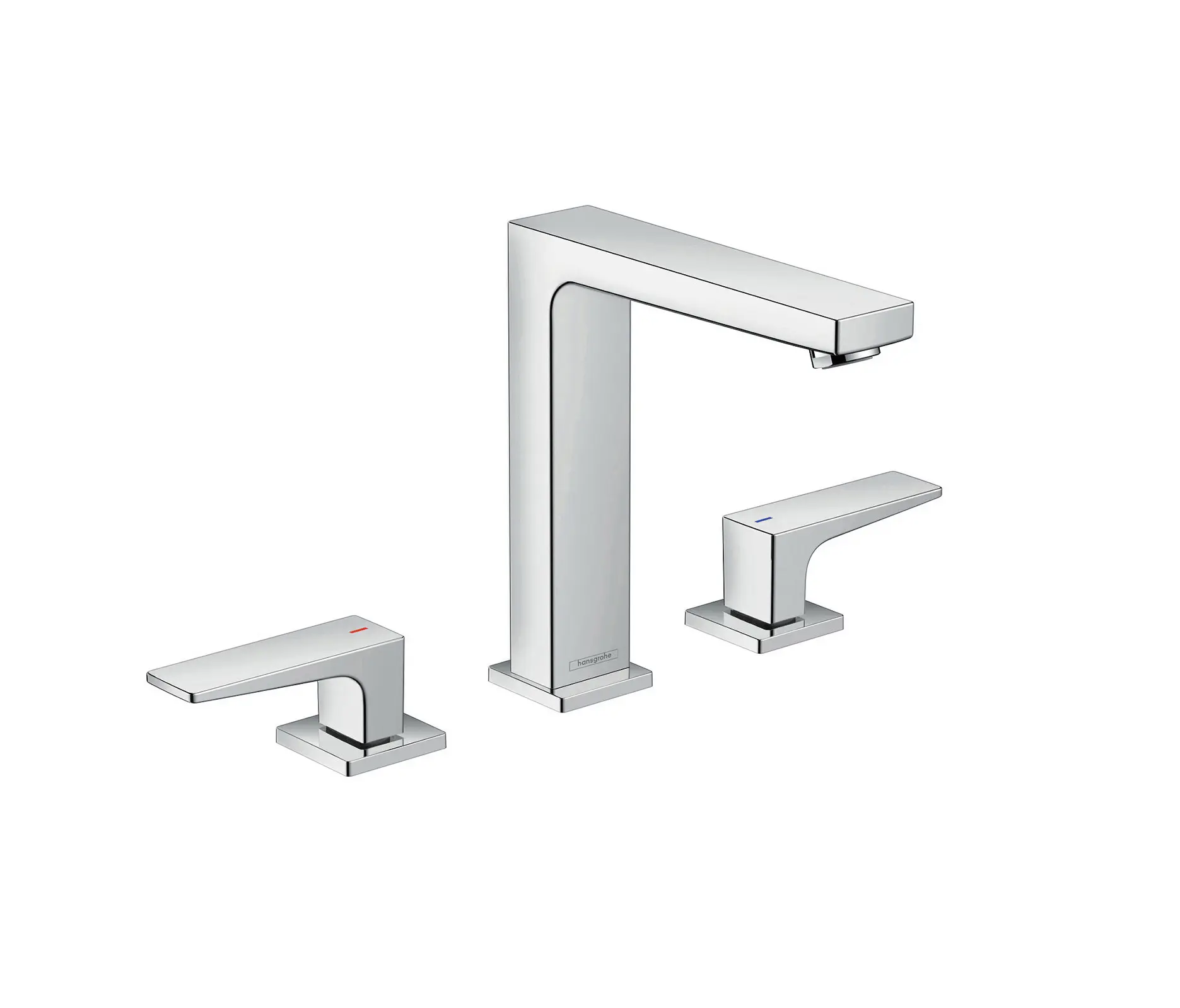 Hansgrohe - Metropol Rubinetteria 3 fori lavabo 160 con maniglia a leva e piletta push-open