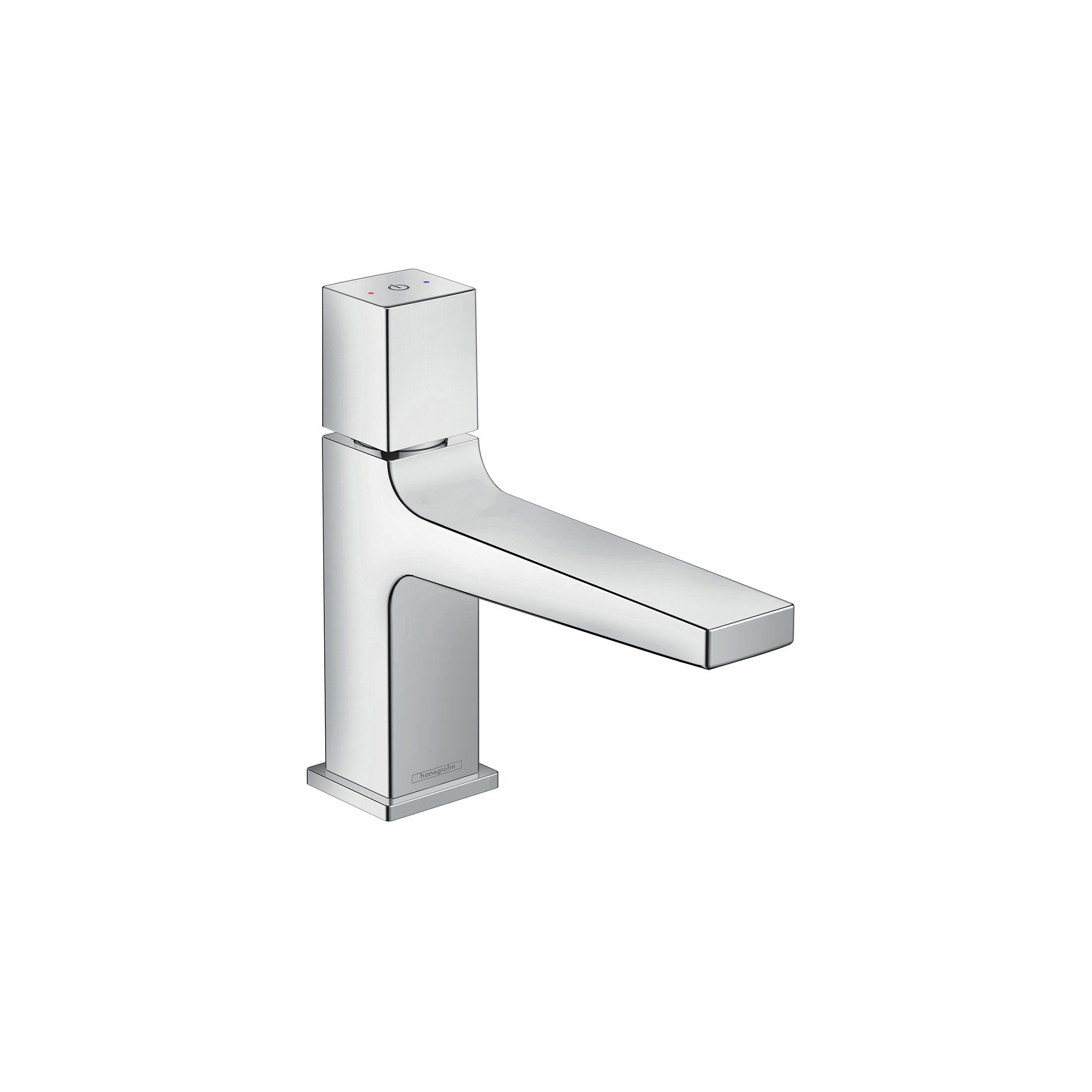 Display product hansgrohe Metropol Select basin mixer 100 with push-open waste set from manufacturer Hansgrohe