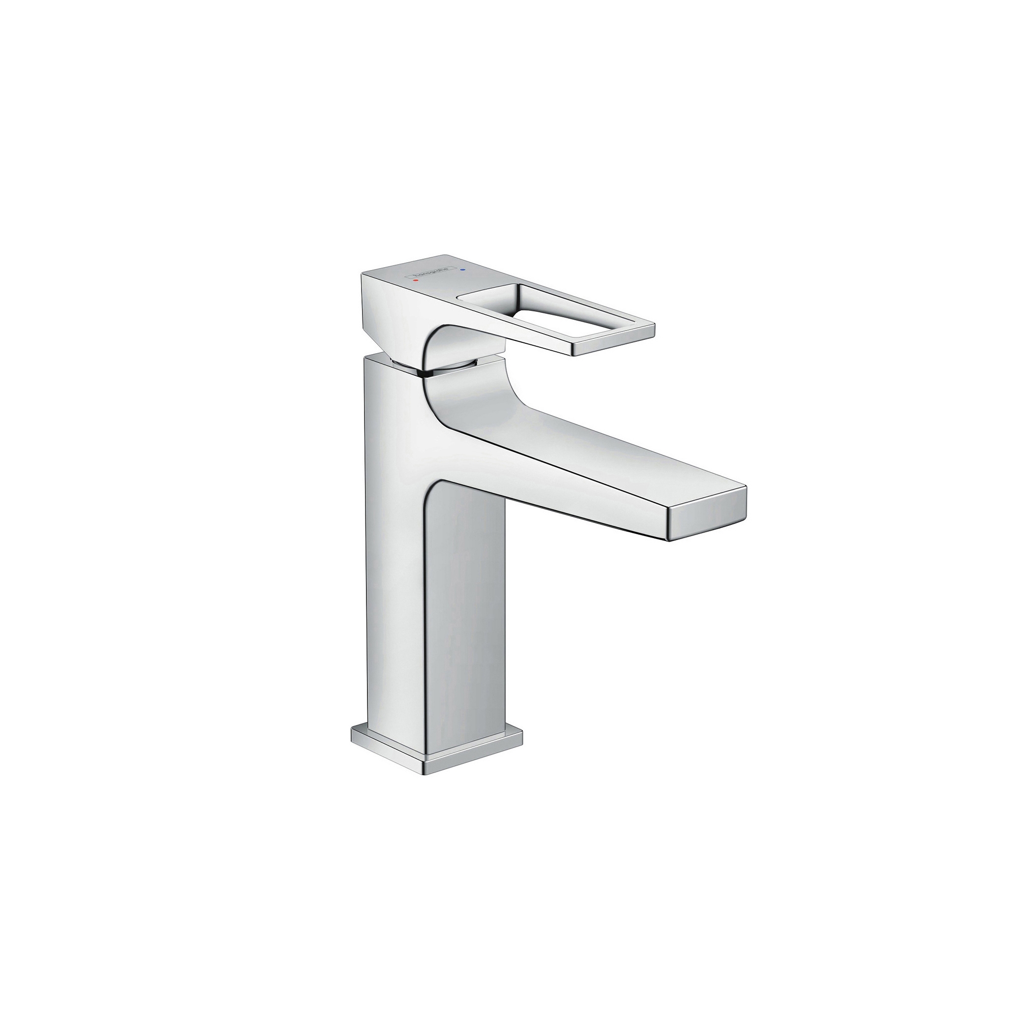 Mostrar el producto hansgrohe Metropol Mezclador monomando de lavabo 110 con manecilla Loop y vaciador automático del fabricante Hansgrohe