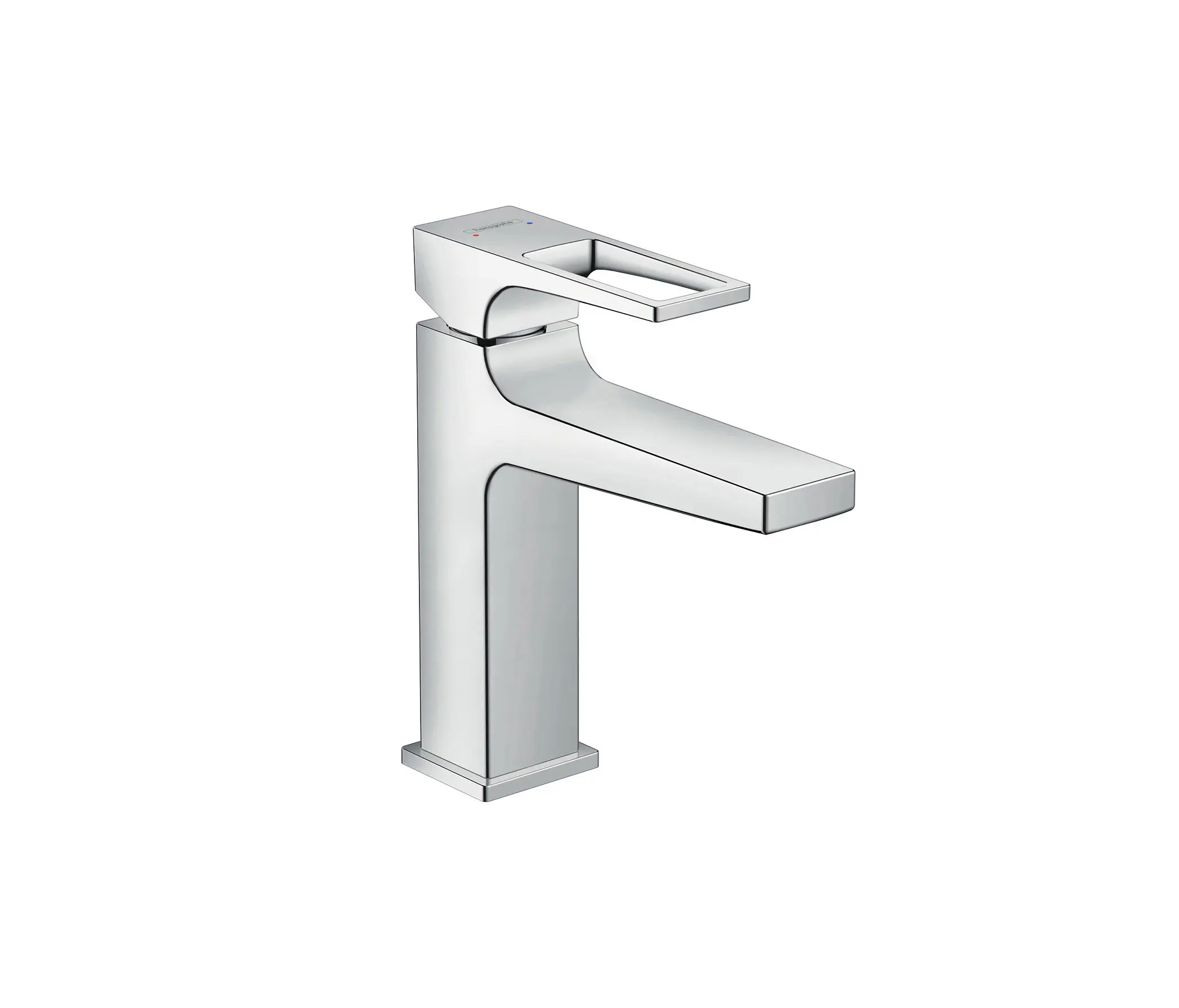 Hansgrohe - hansgrohe Metropol Single lever basin mixer 110 with loop handle and push-open waste set