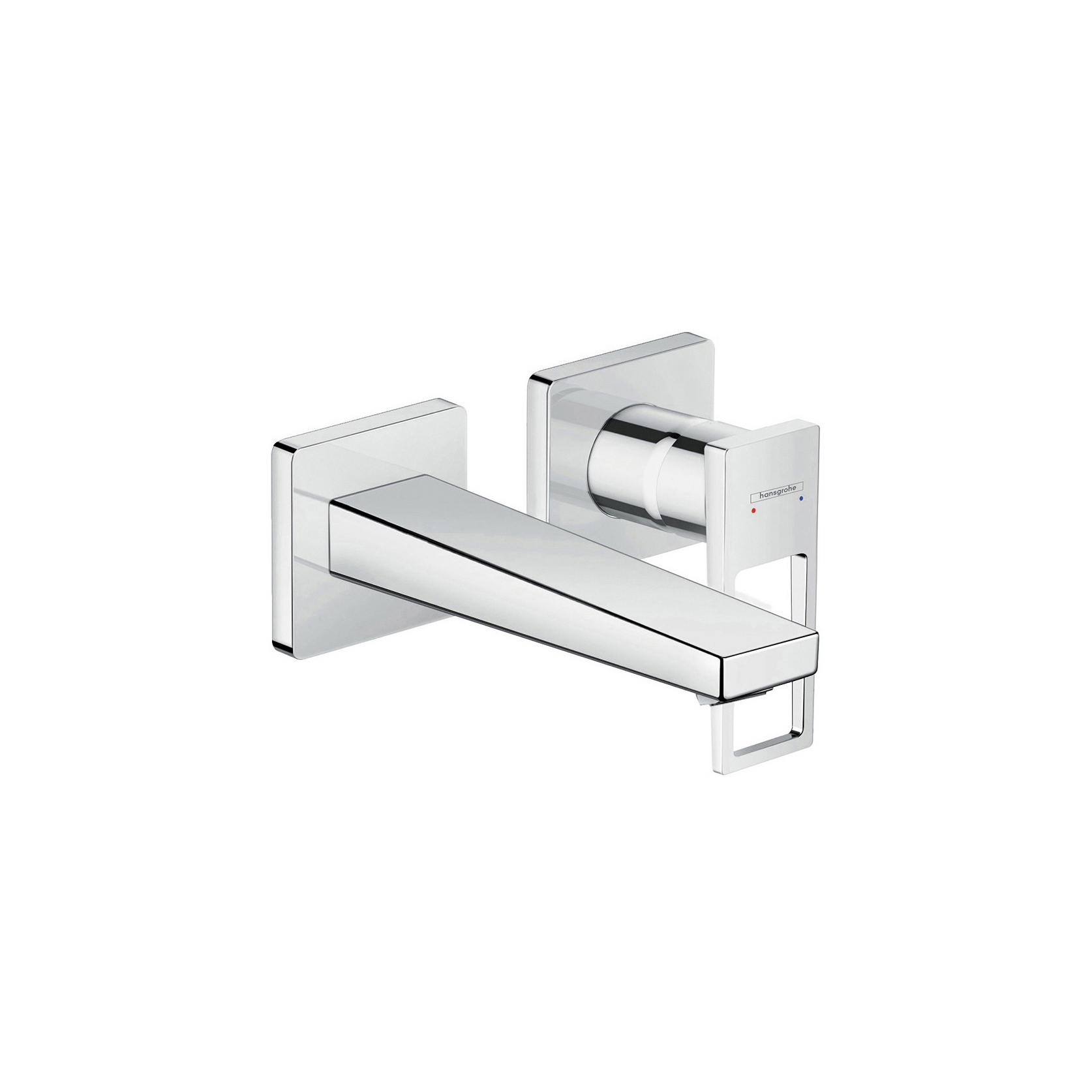 Display product hansgrohe Metropol Single lever basin mixer with loop handle for concealed installation with spout 165 mm wall-mounted from manufacturer Hansgrohe