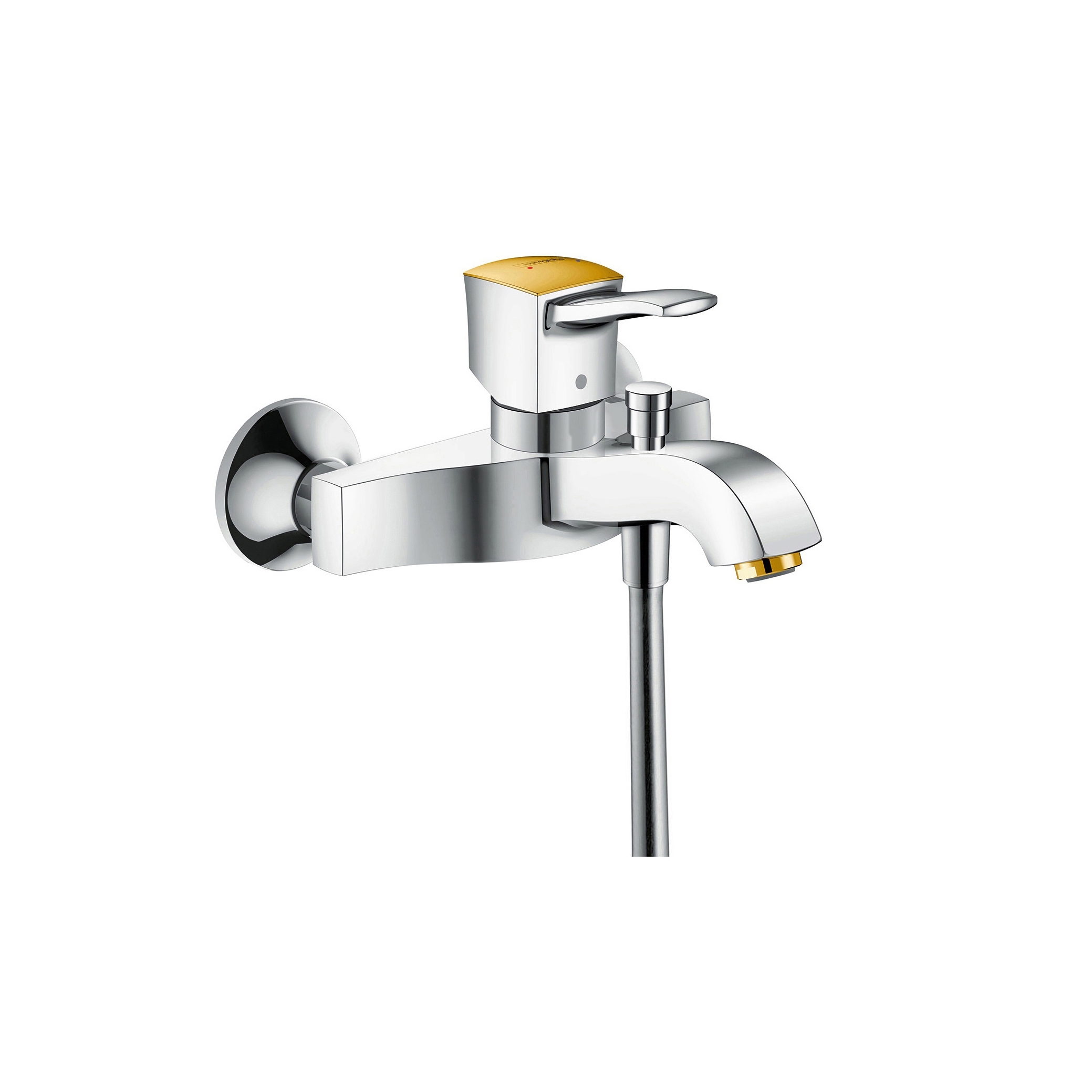 hansgrohe Metropol Classic Single lever bath mixer for exposed installation with lever handle