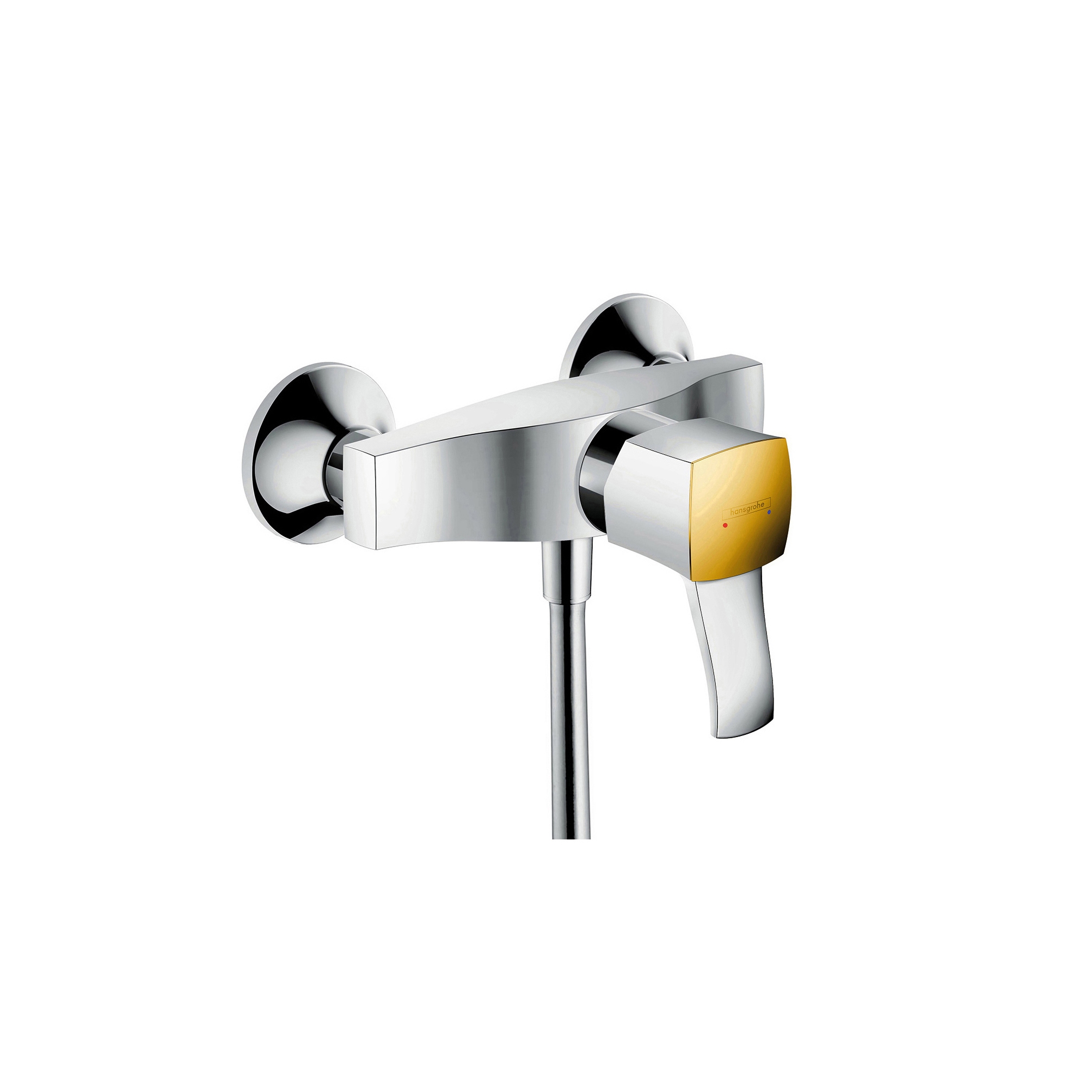 hansgrohe Metropol Classic Single lever shower mixer for exposed installation with lever handle