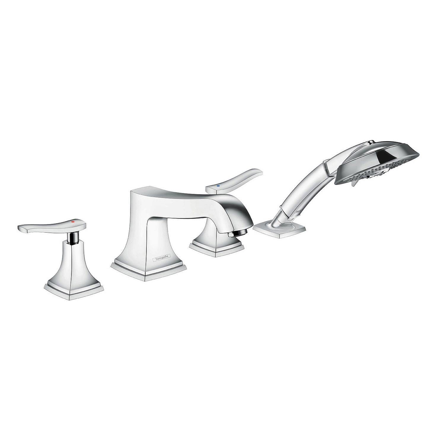 Produkt hansgrohe Metropol Classic 4-Loch Wannenrandarmatur mit Hebelgriff des Herstellers Hansgrohe anzeigen