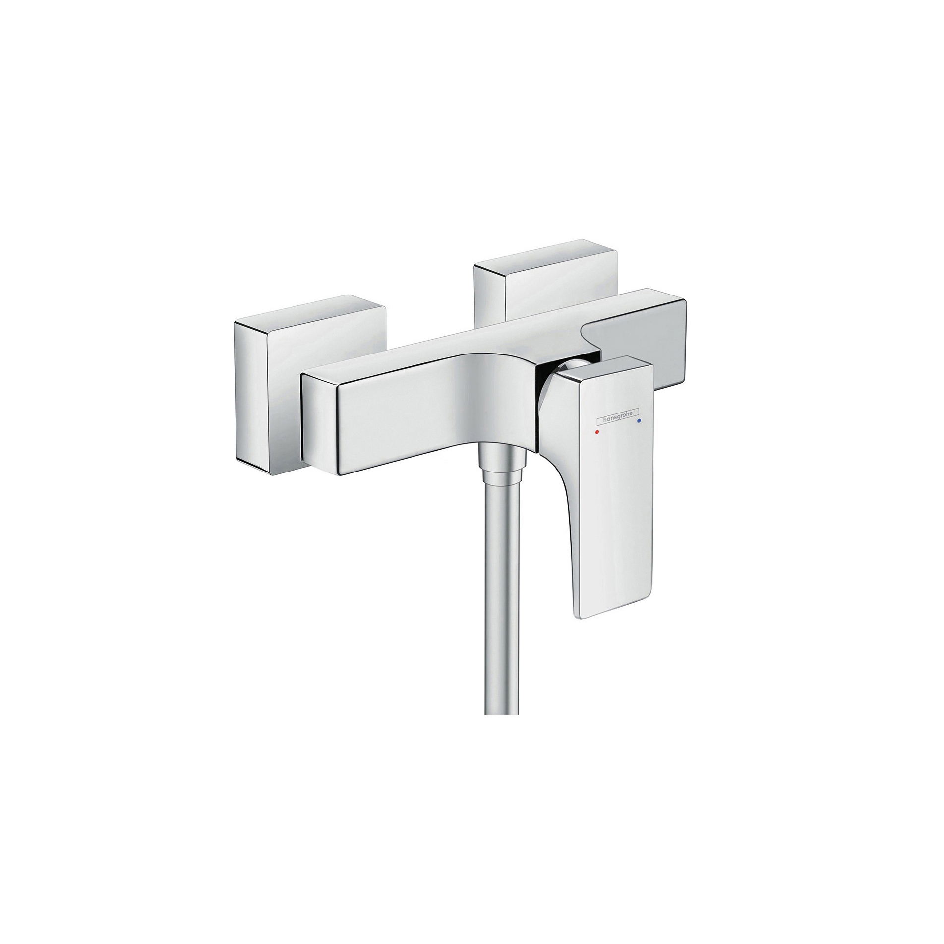 Display product hansgrohe Metropol Single lever shower mixer with lever handle for exposed installation from manufacturer Hansgrohe