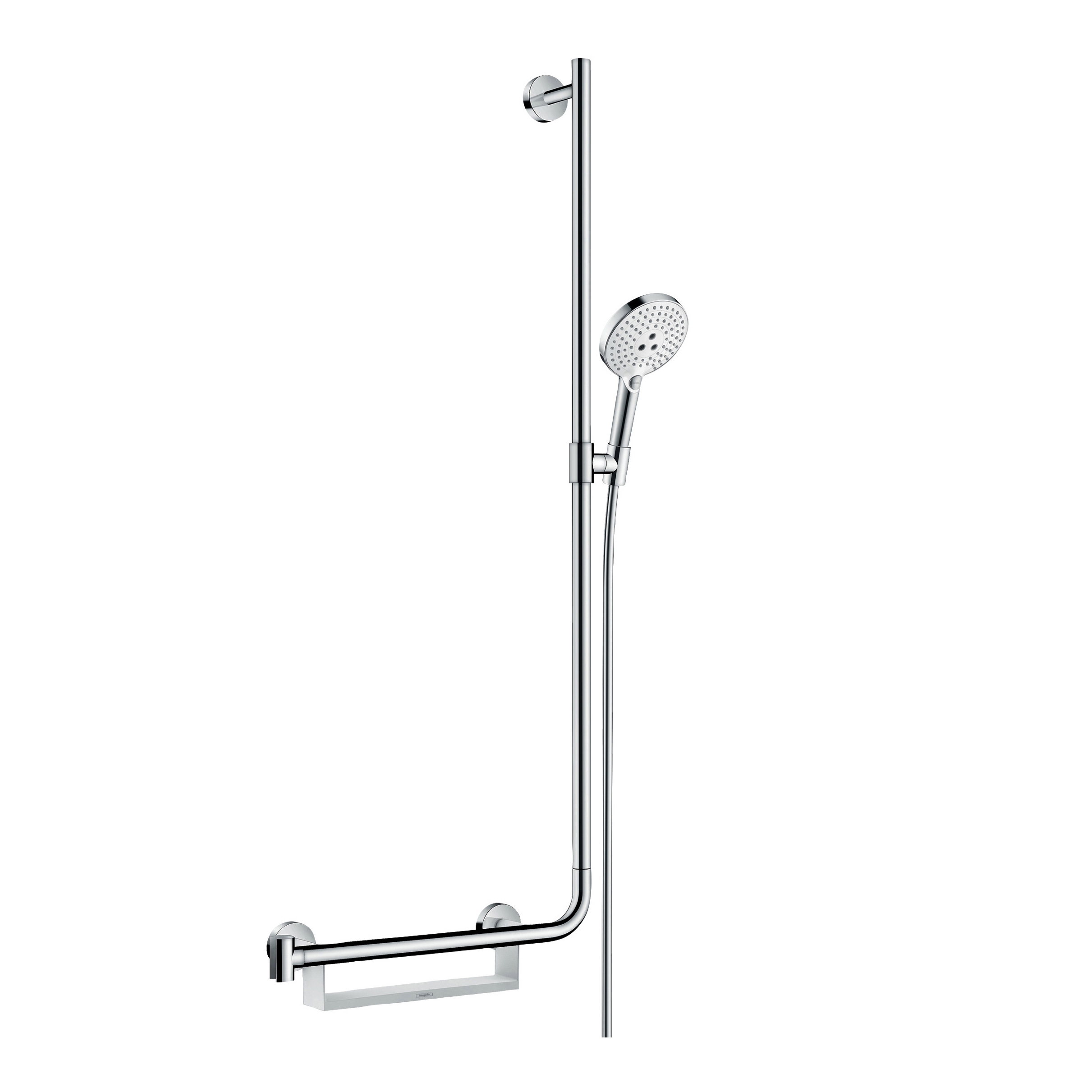 hansgrohe Raindance Select S 120 / Unica Comfort Brauseset 1,10 m R