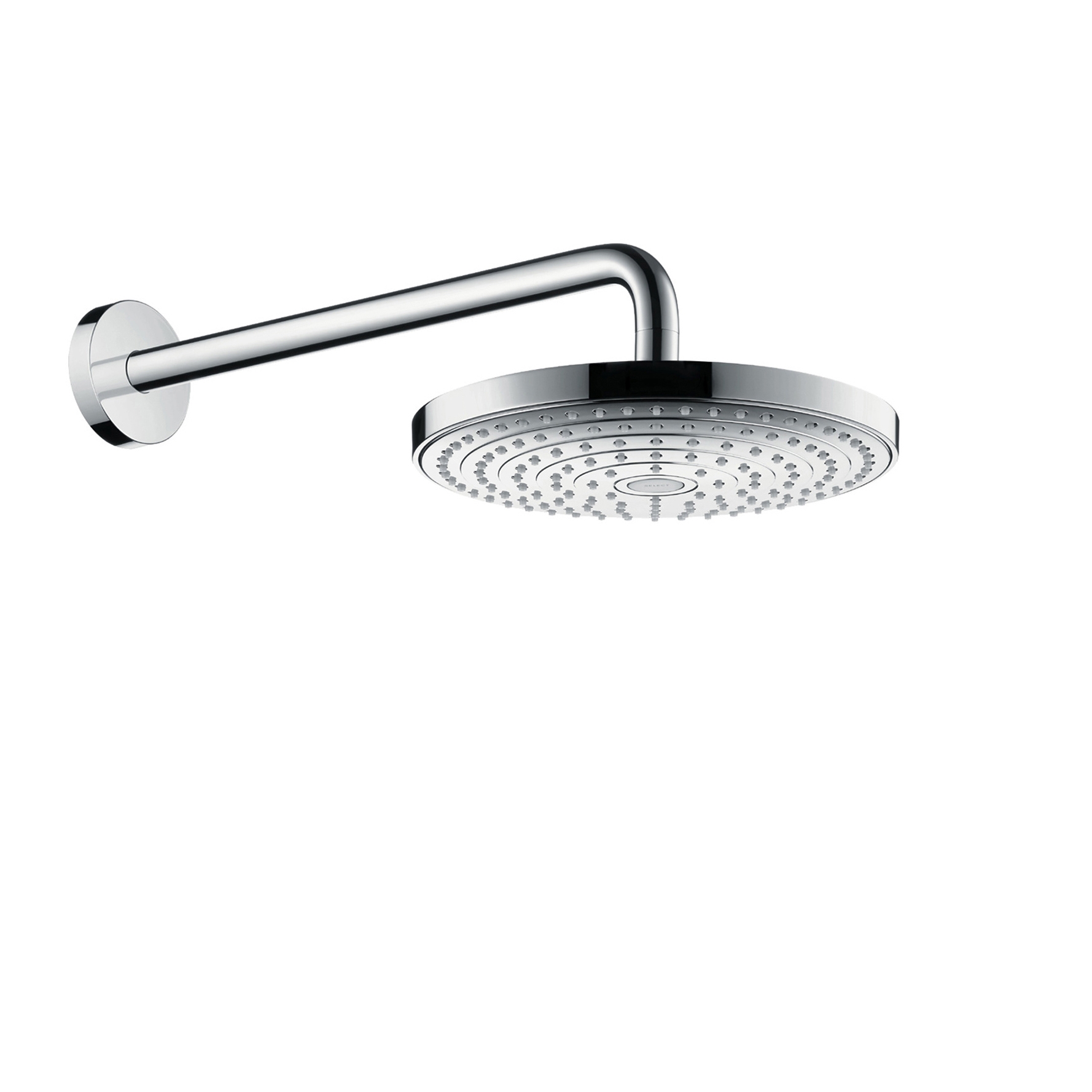 Display product Raindance Select S Overhead shower 240 2jet with shower arm from manufacturer Hansgrohe