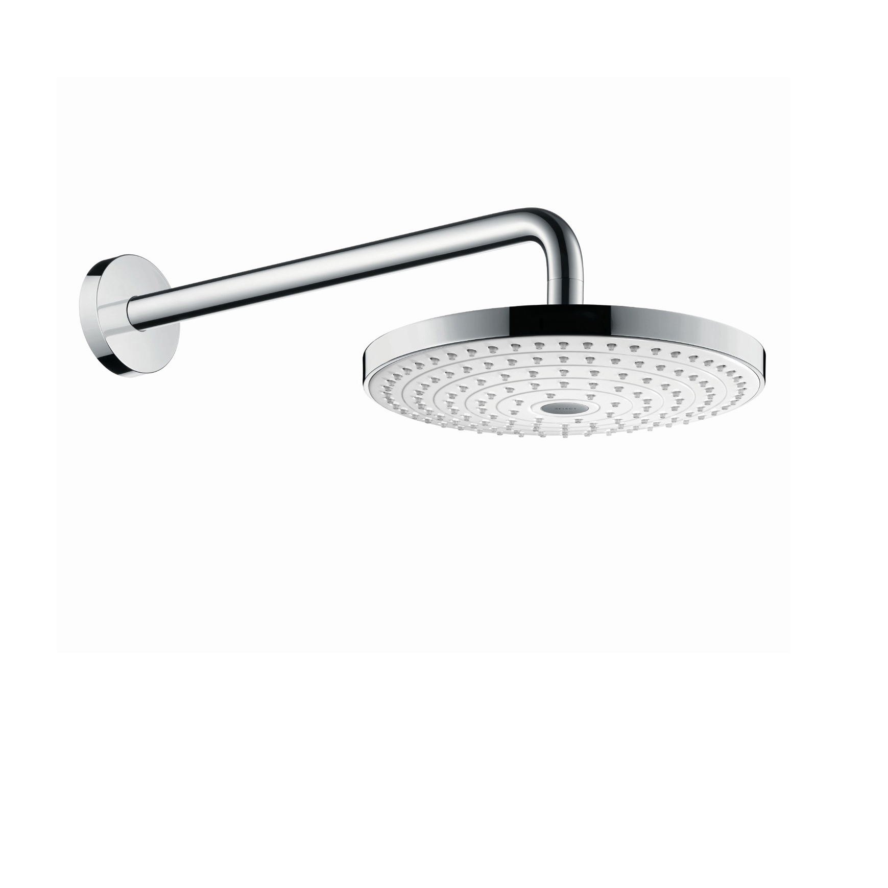 hansgrohe Raindance Select S 240 2jet overhead shower with shower arm 390 mm