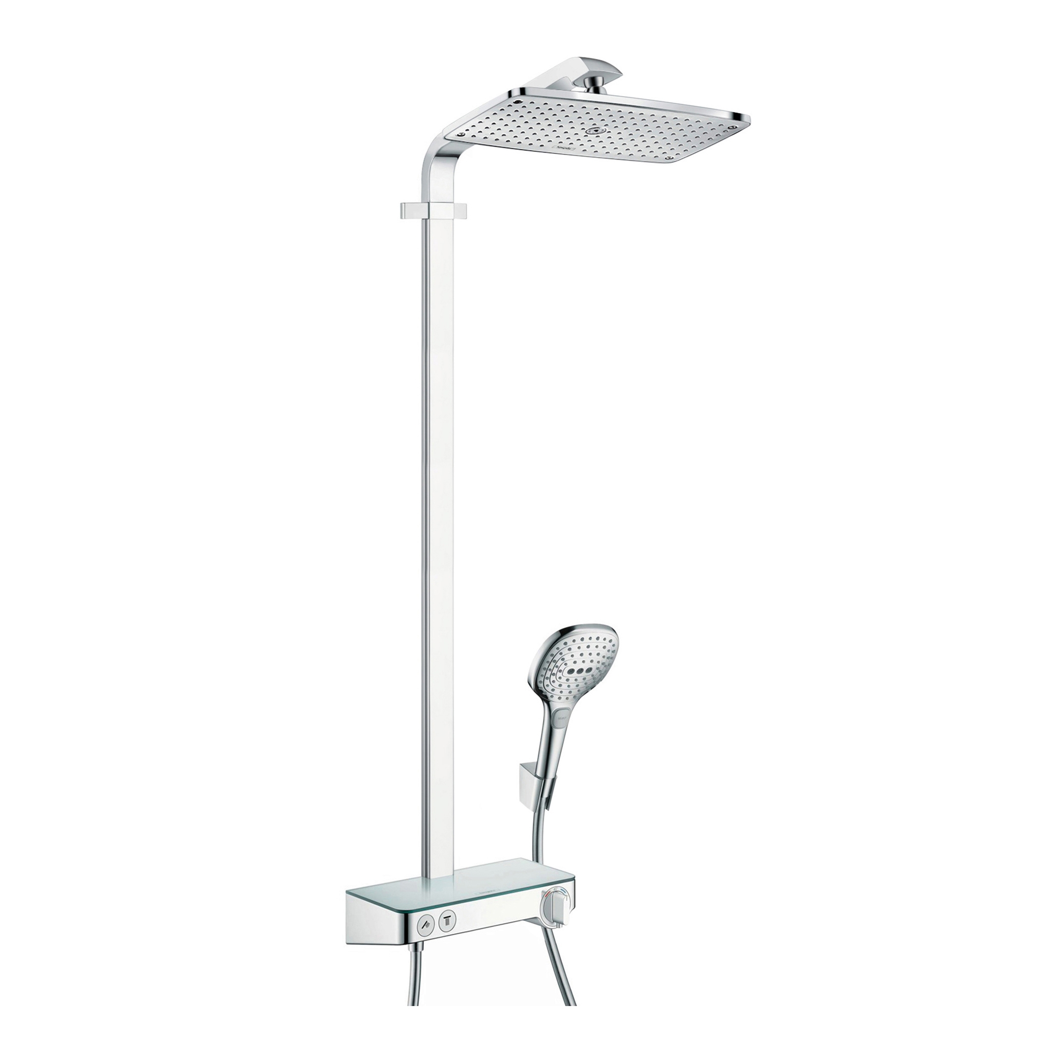 hansgrohe Raindance Select E 360 1jet ST Showerpipe EcoSmart 9 l/min