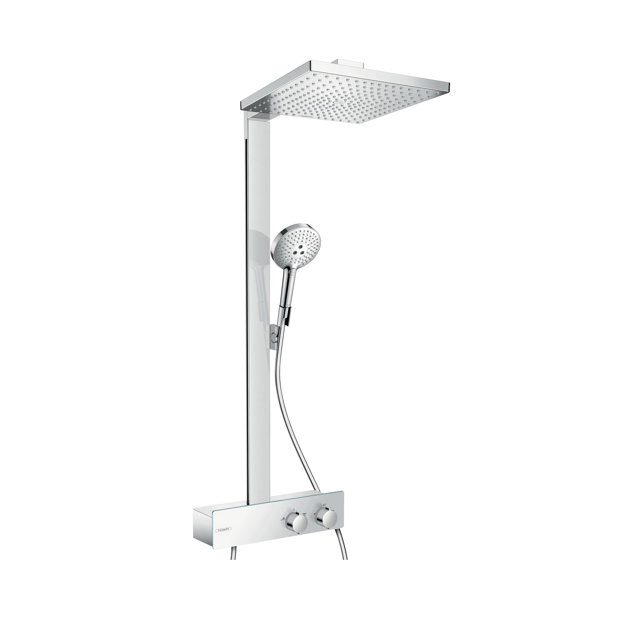 Afficher le produit Raindance E Colonne de douche 300 1jet EcoSmart avec mitigeur thermostatique ShowerTablet 350 du fabricant Hansgrohe