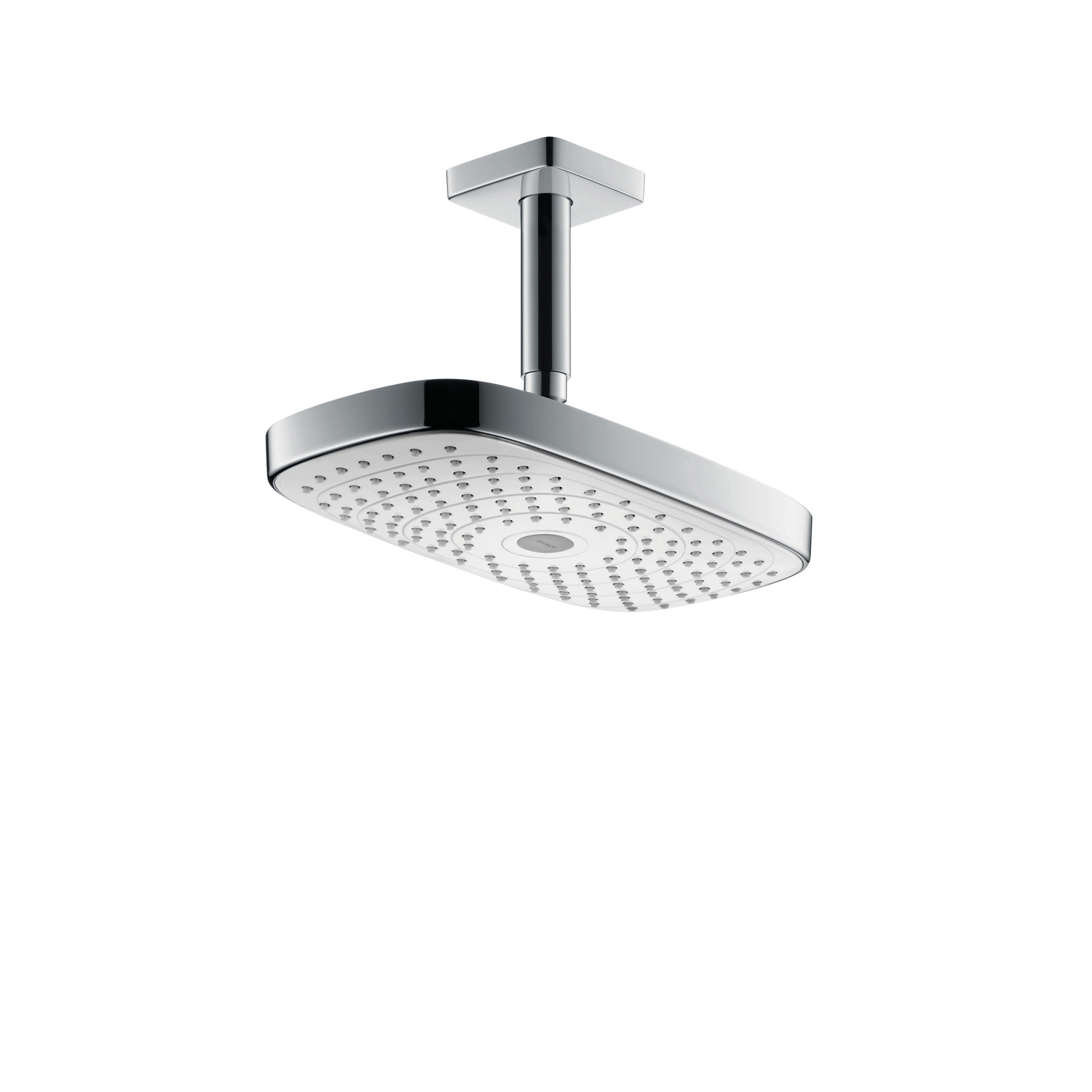 hansgrohe Raindance Select E 300 2jet Kopfbrause mit Deckenanschluss 100 mm