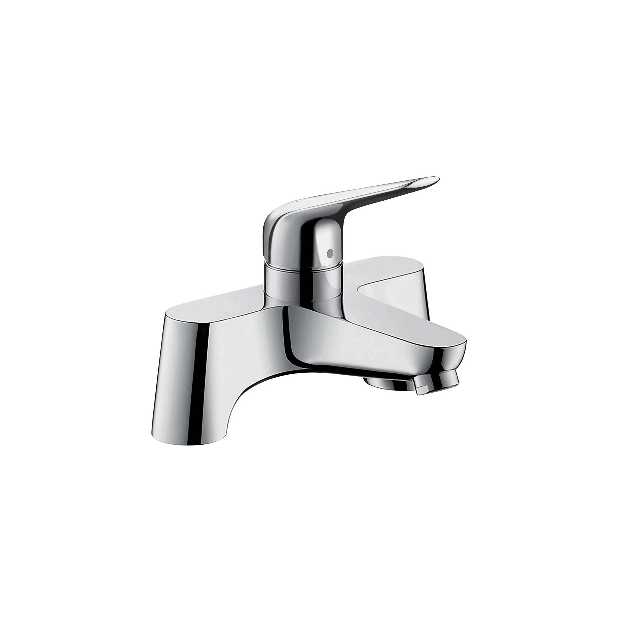 Display product hansgrohe Novus 2-hole rim mounted bath mixer from manufacturer Hansgrohe