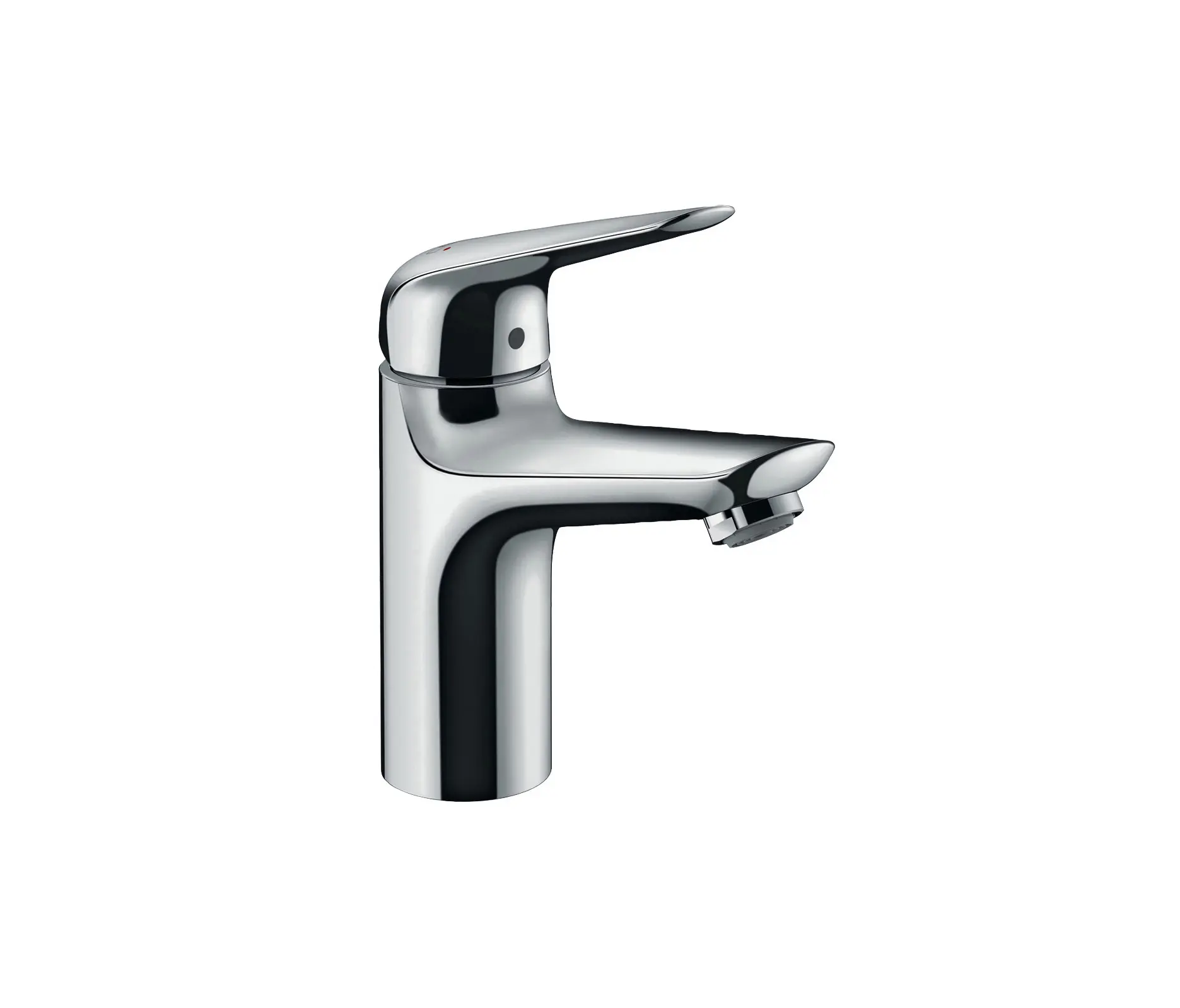 Hansgrohe - hansgrohe Novus Mezclador monomando de lavabo 100 con vaciador automático