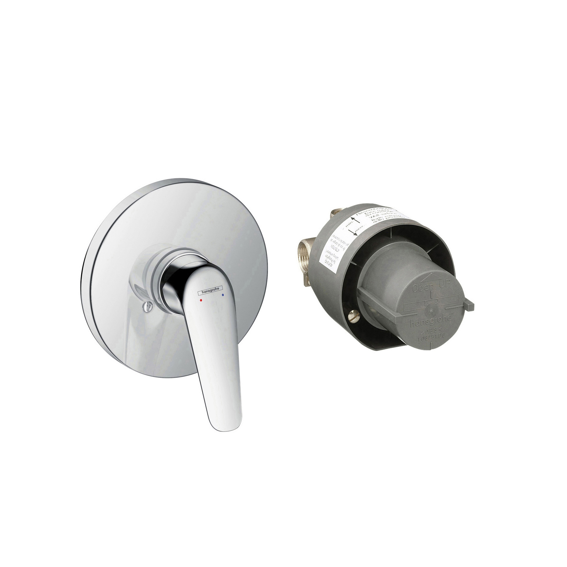 Mostrar el producto hansgrohe Novus Set básico de ducha empotrado del fabricante Hansgrohe