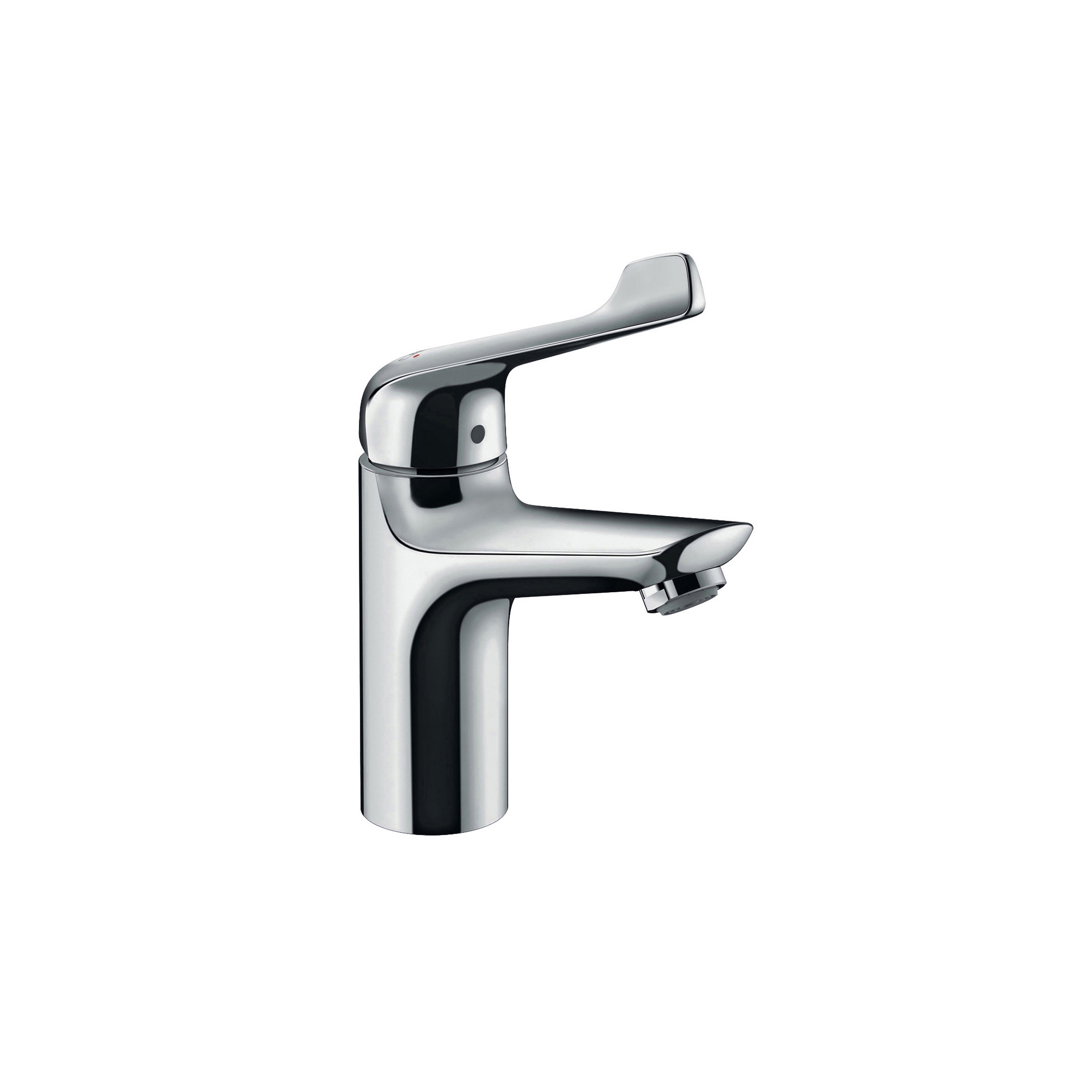 Display product hansgrohe Novus Single lever basin mixer 100 with pop-up waste set and extra long handle from manufacturer Hansgrohe