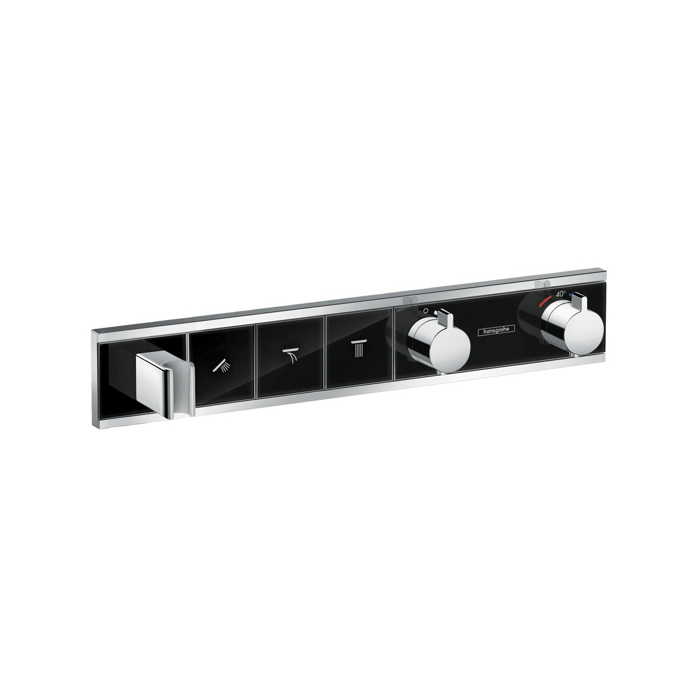 hansgrohe RainSelect Finish set for concealed installation for 3 functions