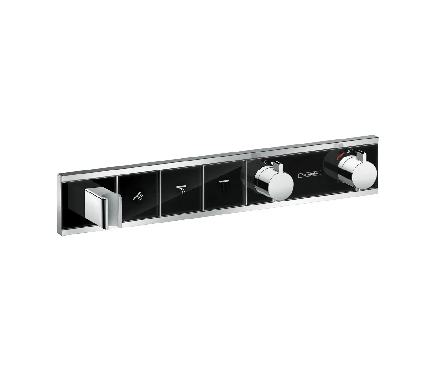 Hansgrohe - hansgrohe RainSelect Finish set for concealed installation for 3 functions