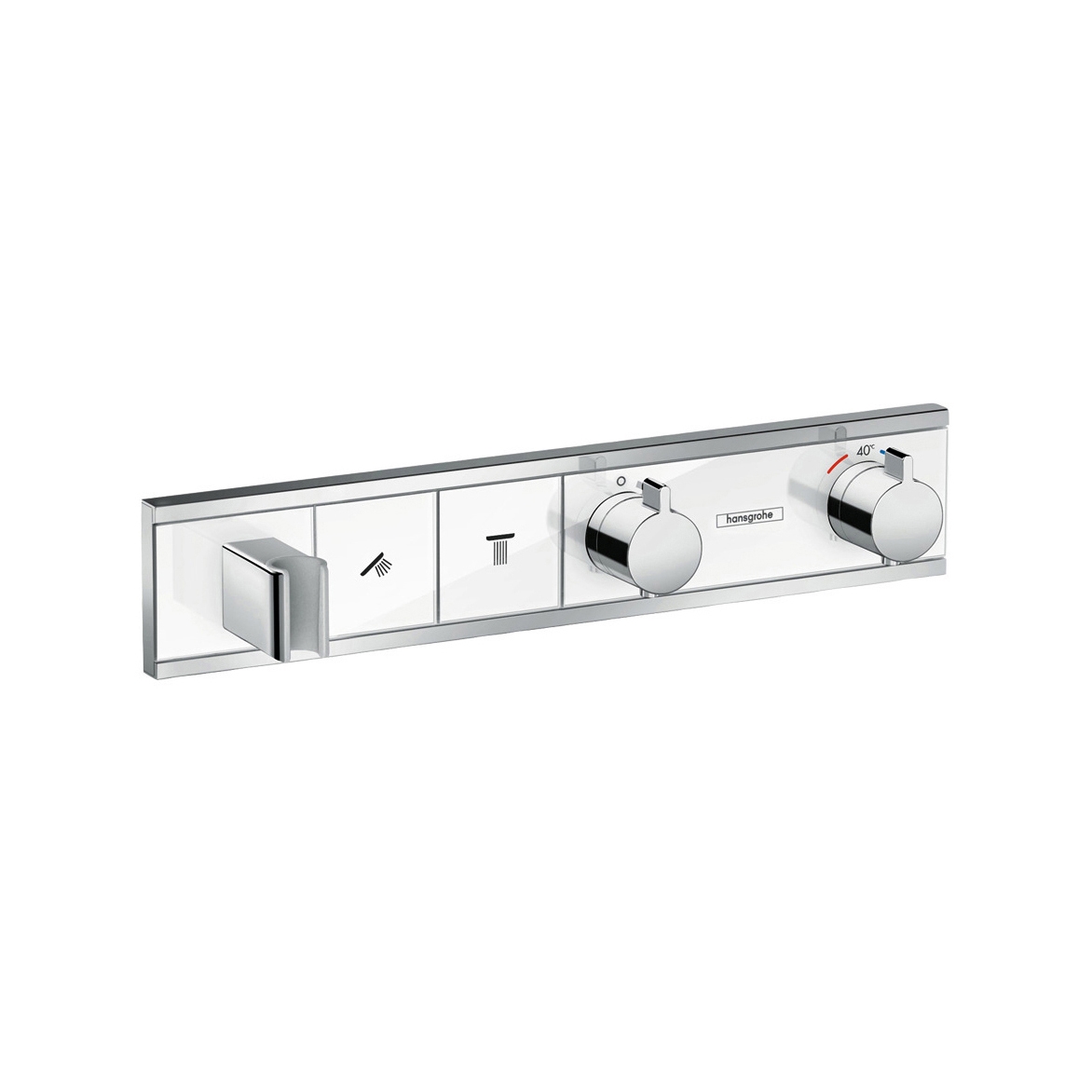 hansgrohe RainSelect Finish set for concealed installation for 2 functions