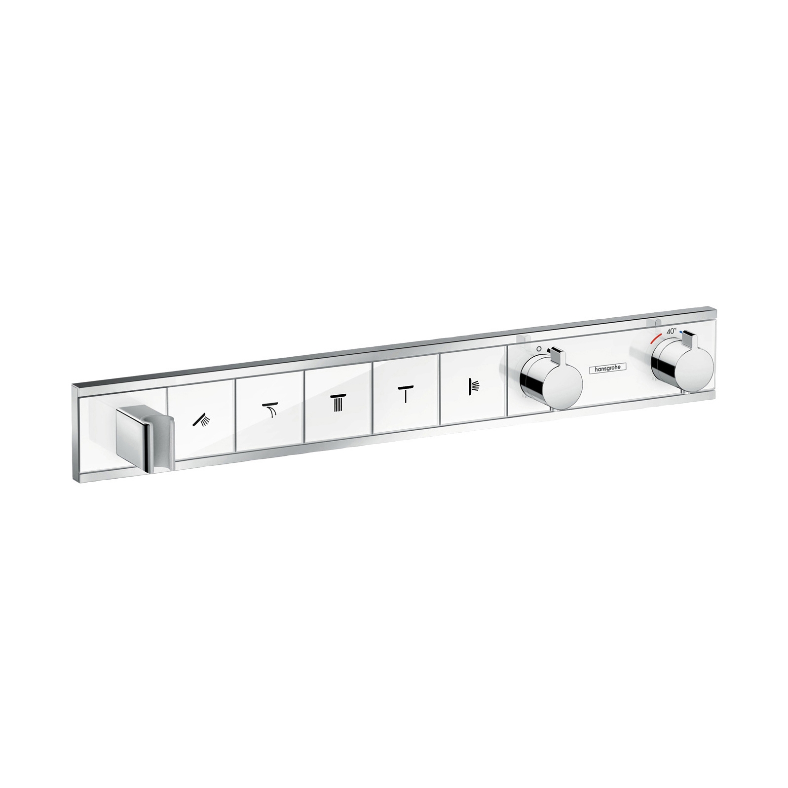 hansgrohe RainSelect Finish set for concealed installation for 5 functions