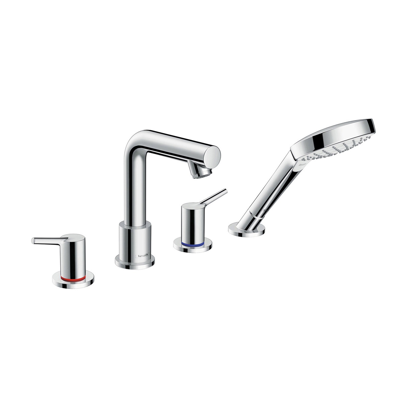 Display product hansgrohe Talis S 4-hole rim mounted bath mixer from manufacturer Hansgrohe