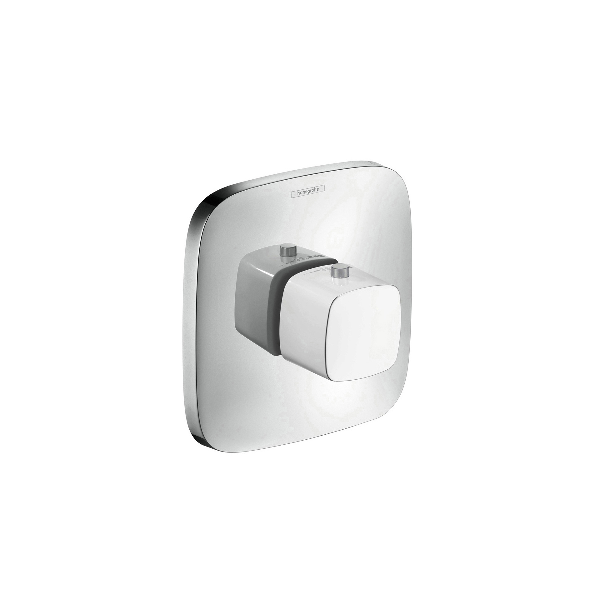 hansgrohe PuraVida Set de finition pour mitigeur thermostatique encastré haut débit