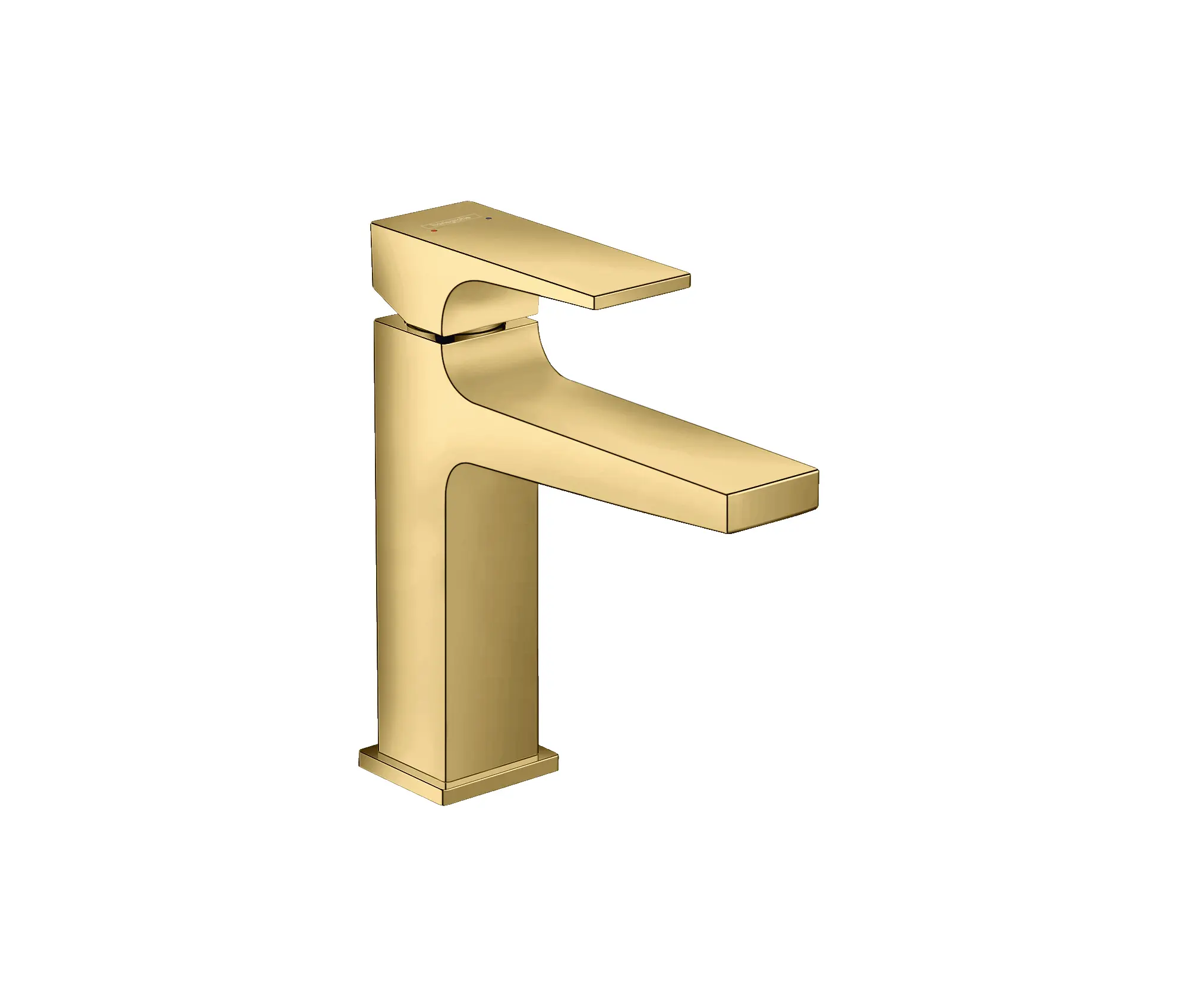 Hansgrohe - hansgrohe Metropol Single lever basin mixer 110 with lever handle and push-open waste set
