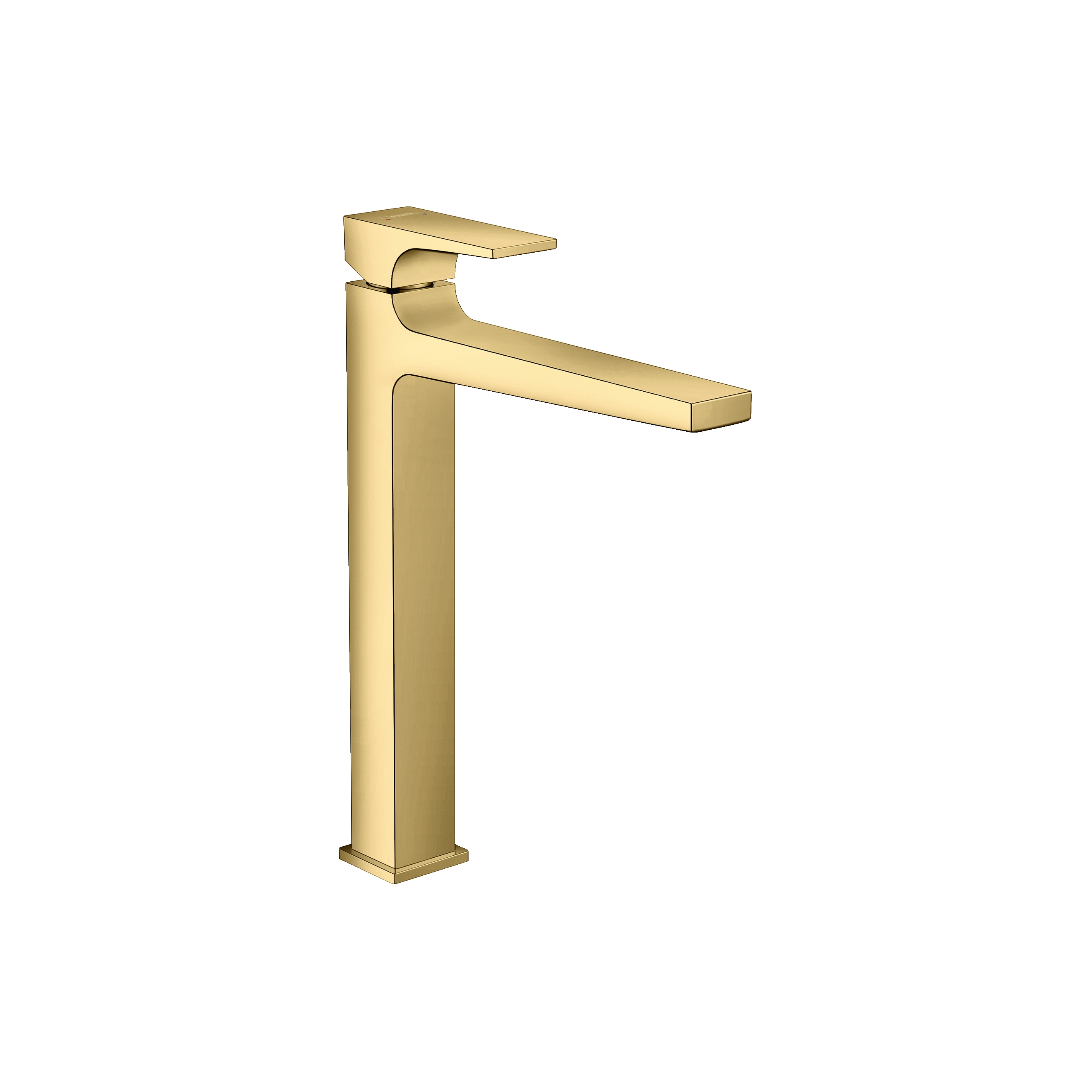 hansgrohe Metropol Single lever basin mixer 260 with lever handle and push-open waste set for washbowls