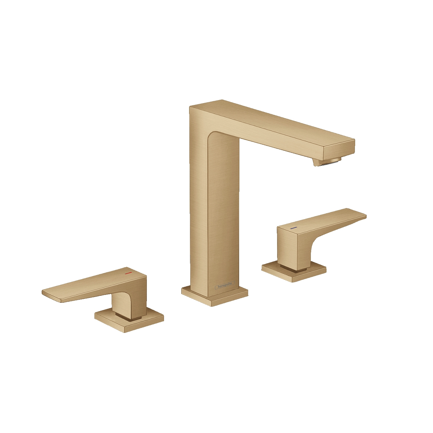 hansgrohe Metropol Rubinetteria 3 fori lavabo 160 con maniglia a leva