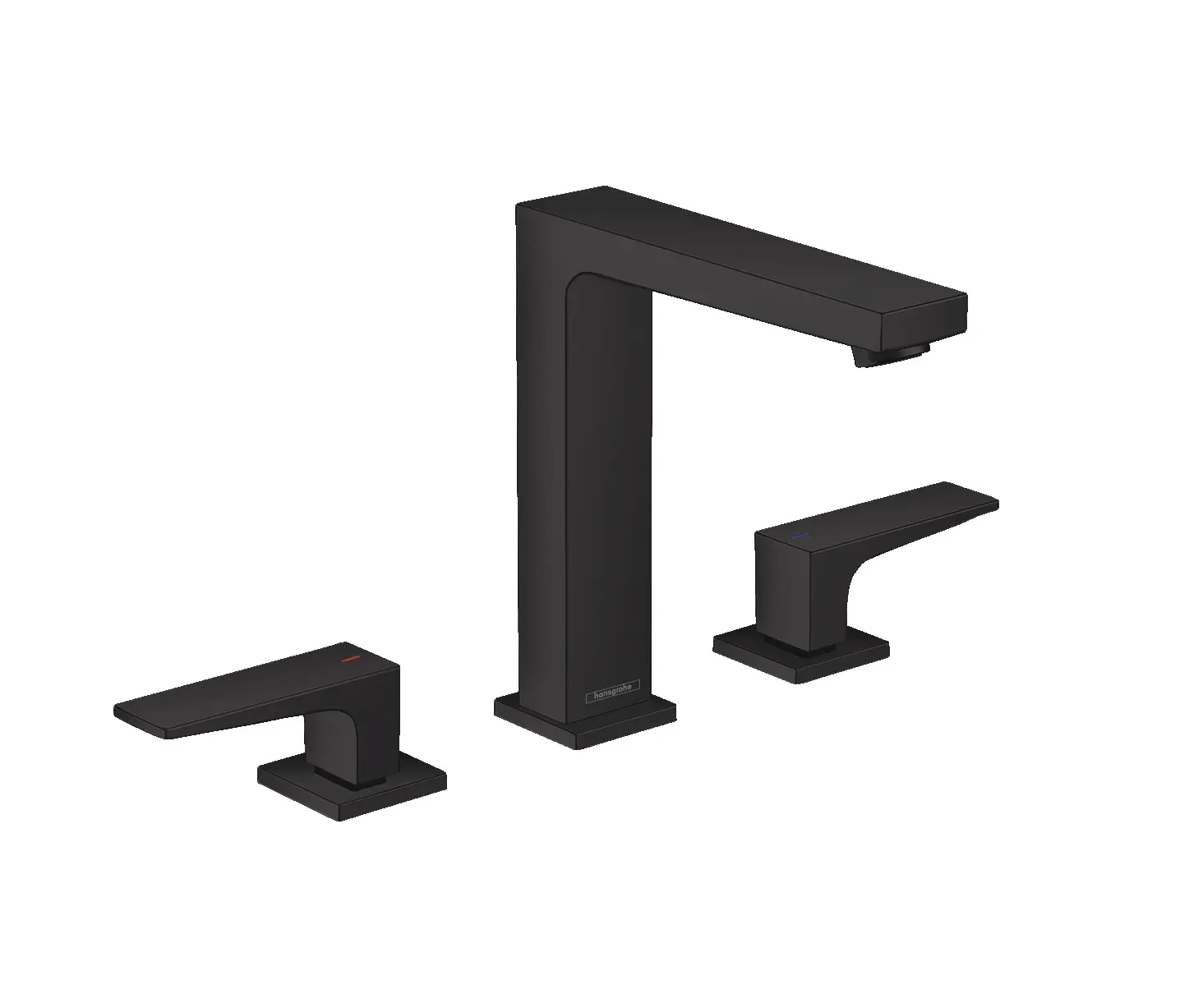 Hansgrohe - hansgrohe Metropol 3-hole basin mixer 160 with lever handles and push-open waste set
