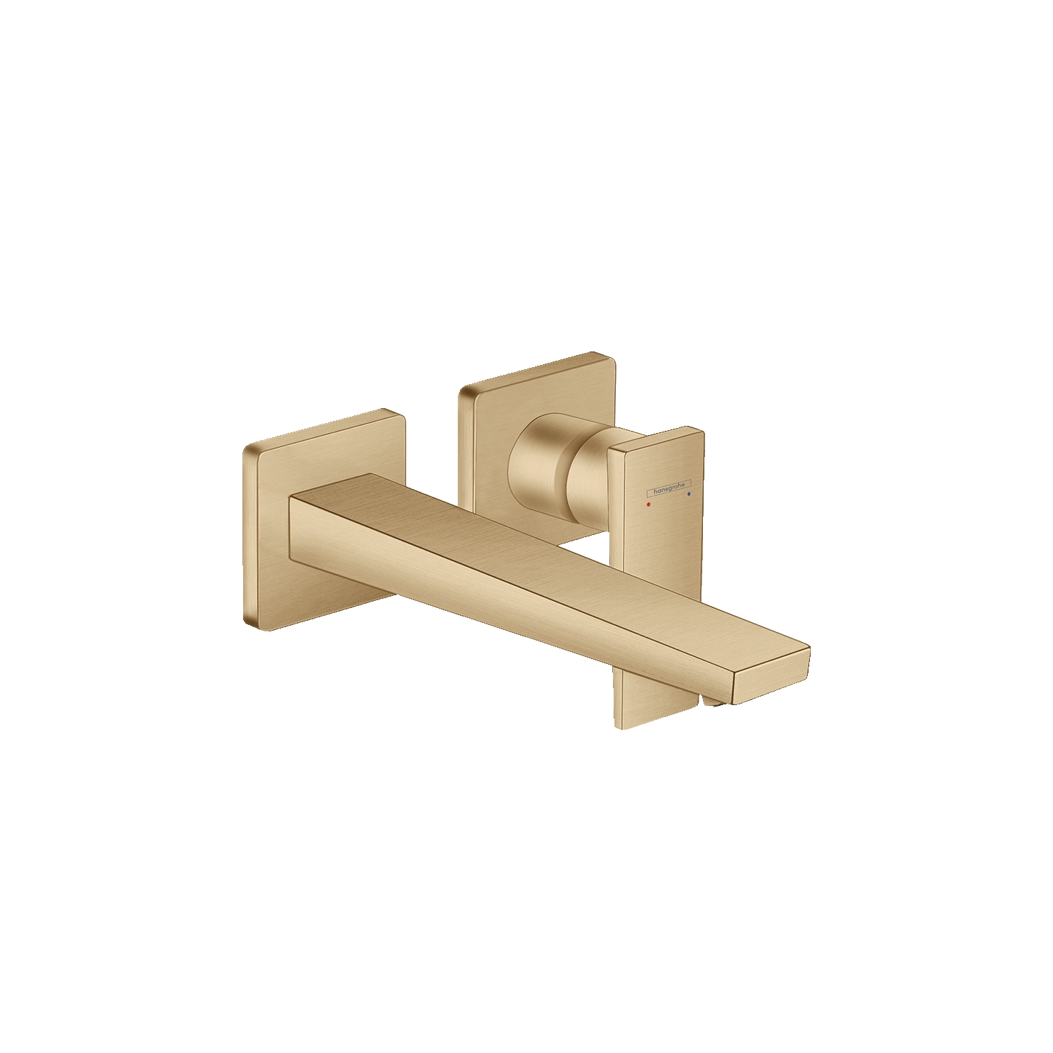 hansgrohe Metropol Single lever basin mixer with lever handle for concealed installation with spout 225 mm wall-mounted