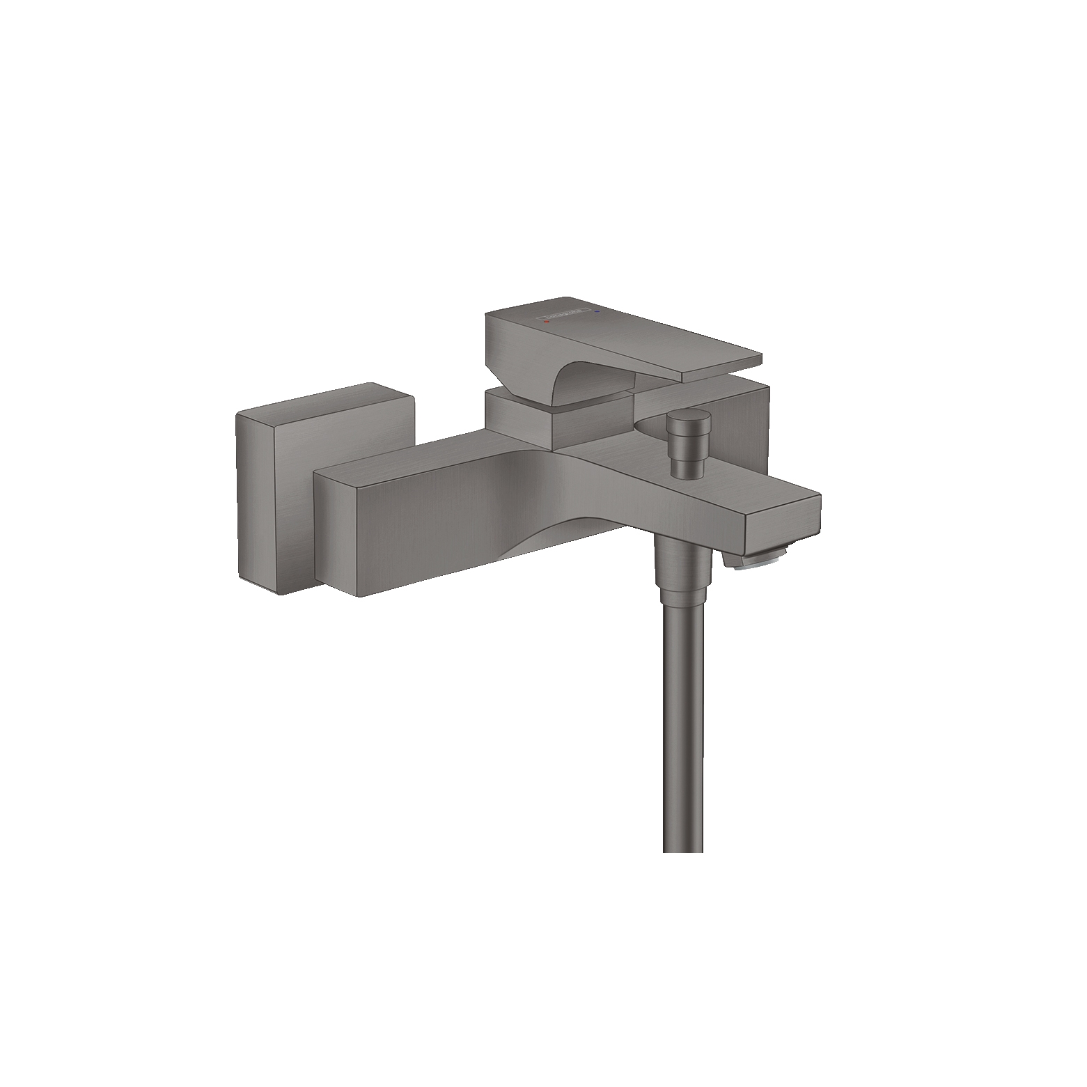 hansgrohe Metropol Single lever bath mixer with lever handle for exposed installation