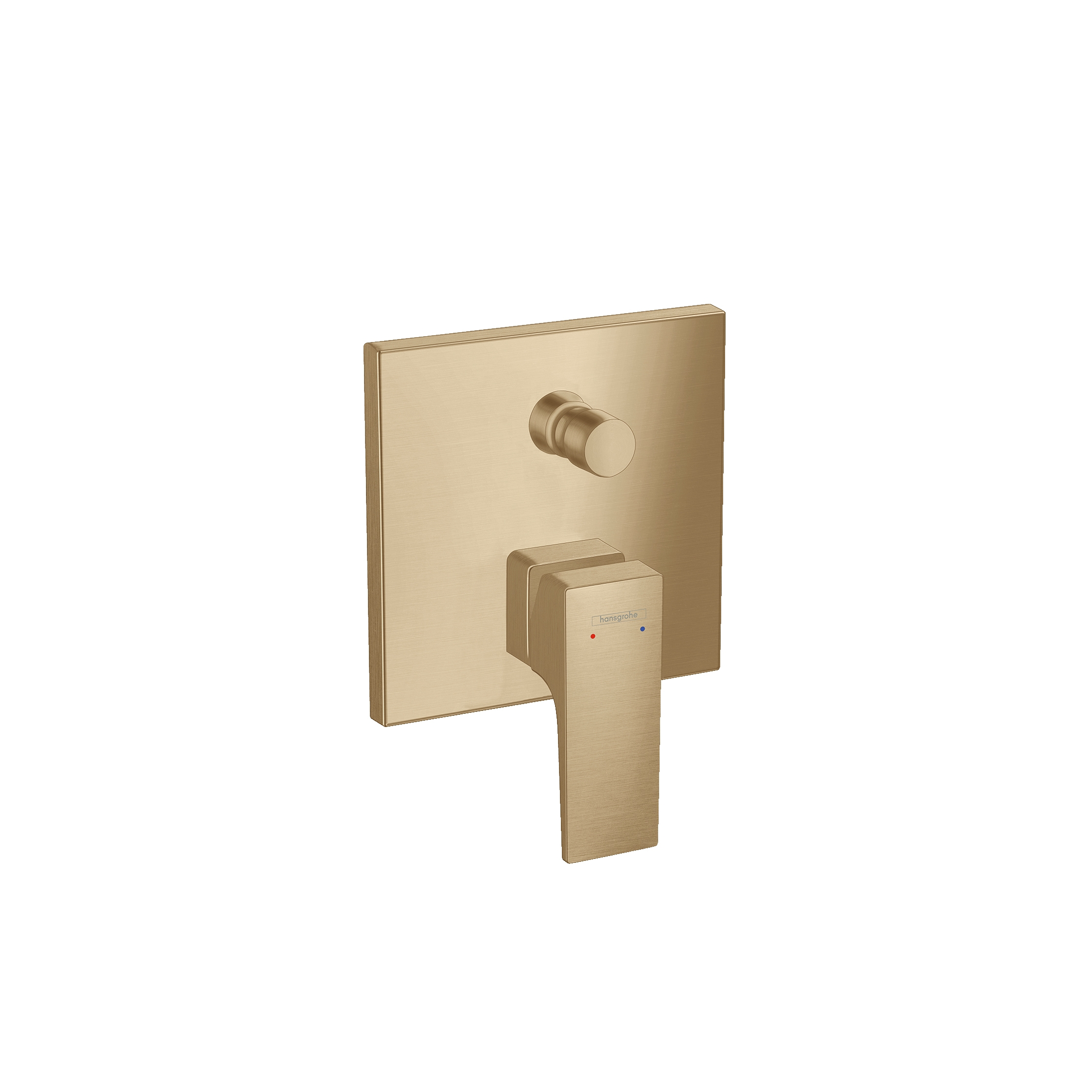 hansgrohe Metropol Single lever bath mixer with lever handle for concealed installation with security combination