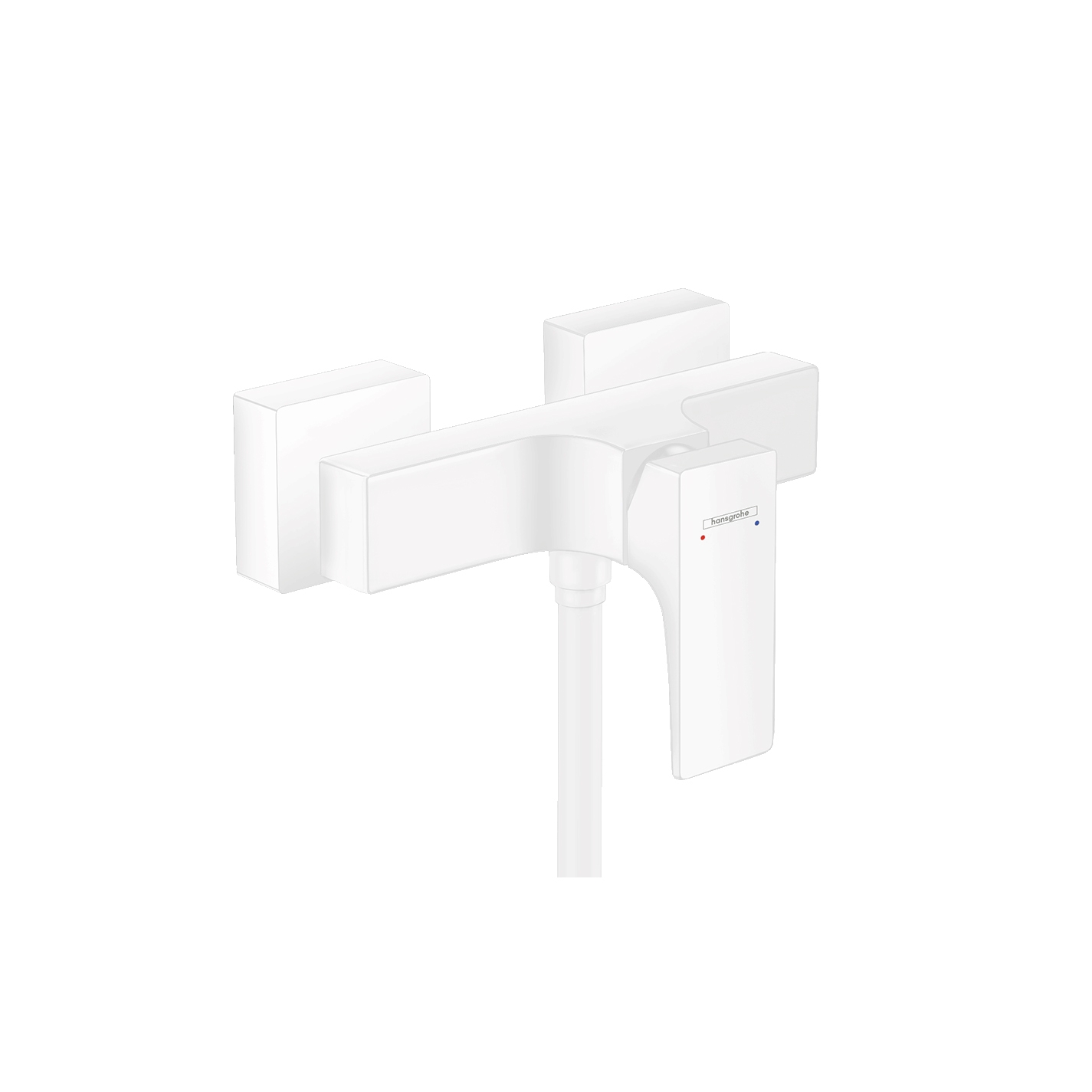 hansgrohe Metropol Single lever shower mixer with lever handle for exposed installation