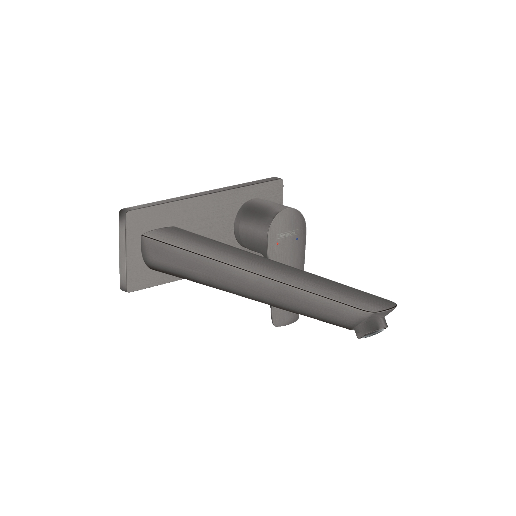 hansgrohe Talis E Single lever basin mixer for concealed installation with spout 225 mm wall-mounted