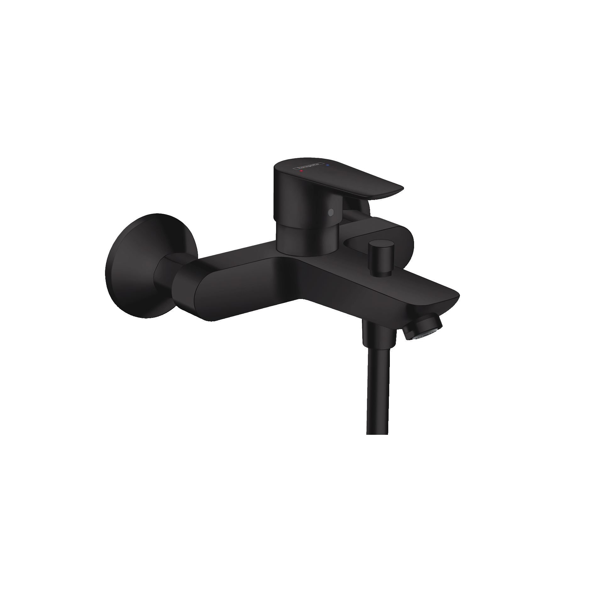 hansgrohe Talis E Mezclador monomando de bañera visto