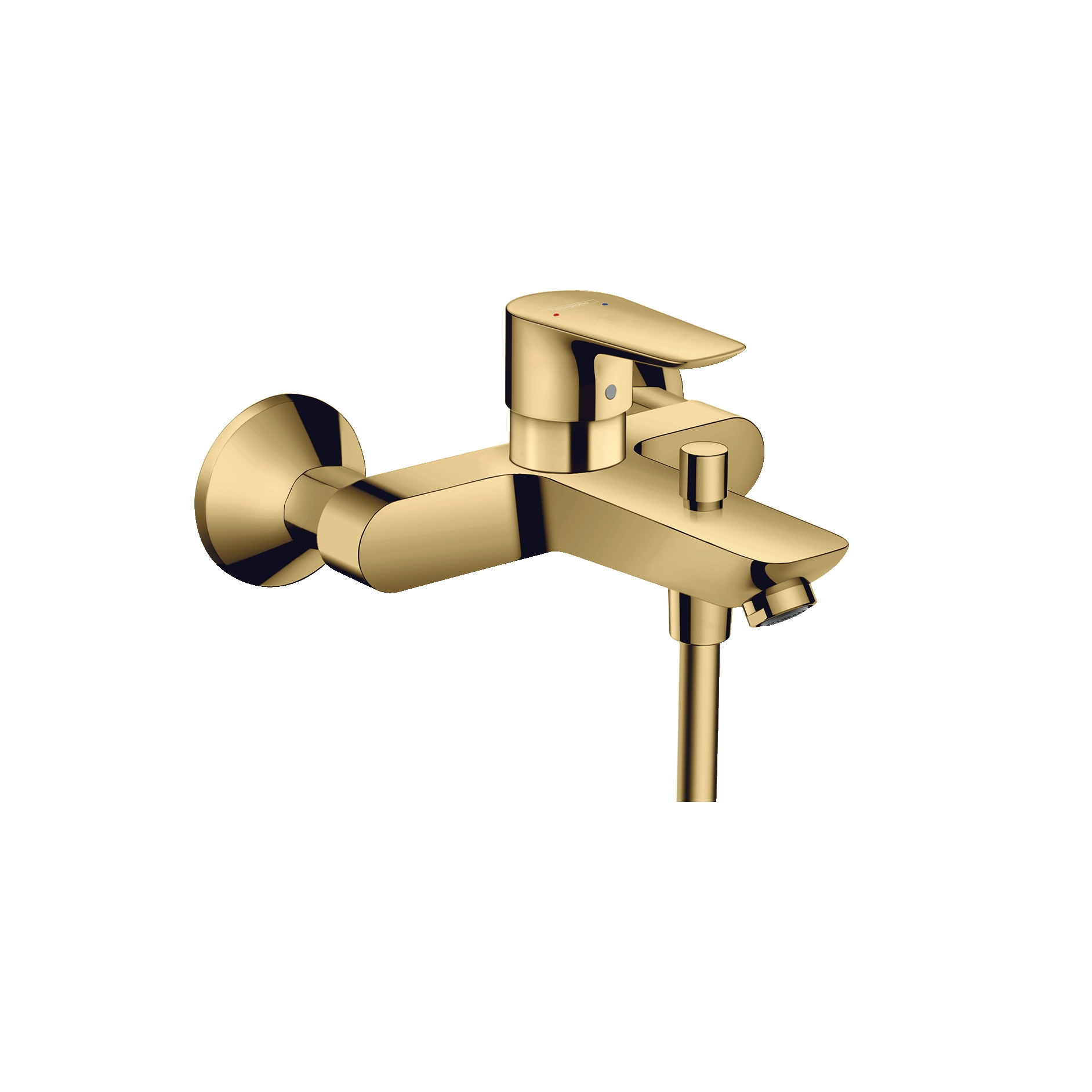 hansgrohe Talis E Mezclador monomando de bañera visto