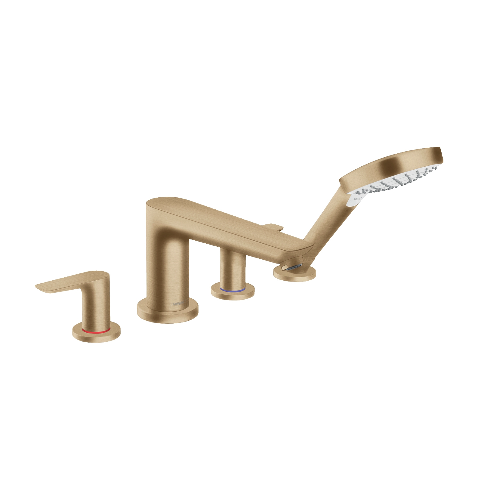 hansgrohe Talis E 4-hole rim mounted bath mixer