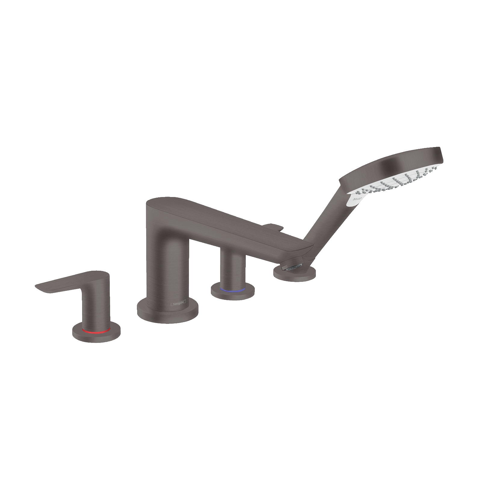 hansgrohe Talis E 4-hole rim mounted bath mixer