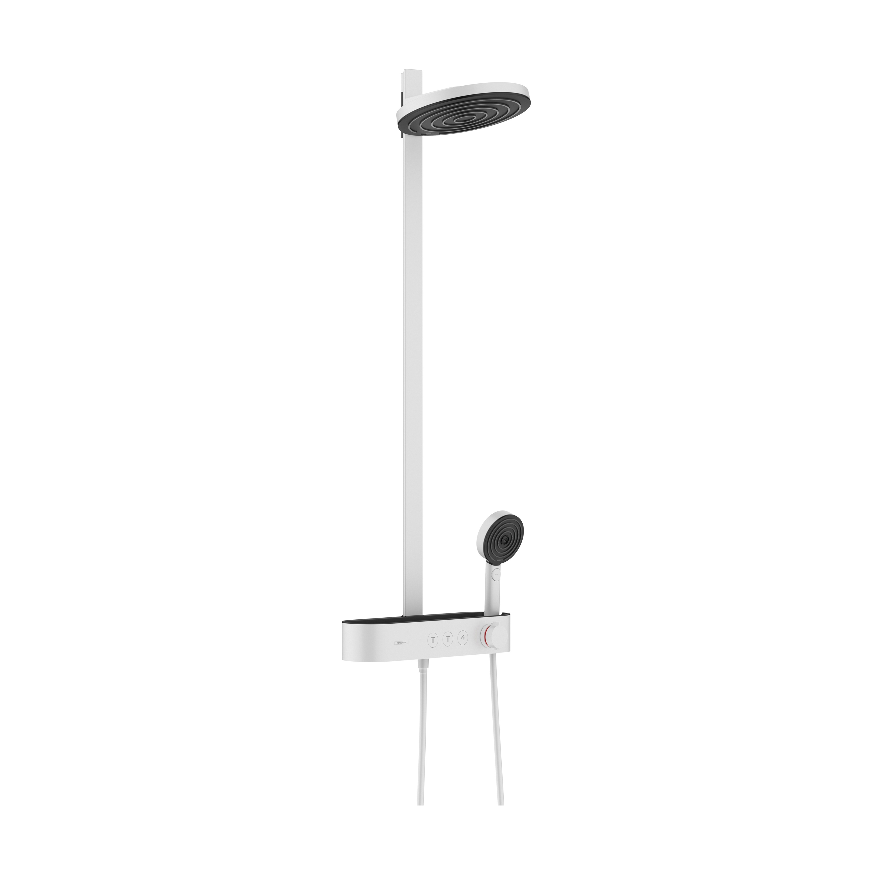 hansgrohe Pulsify Showerpipe 260 2jet EcoSmart with ShowerTablet Select 400