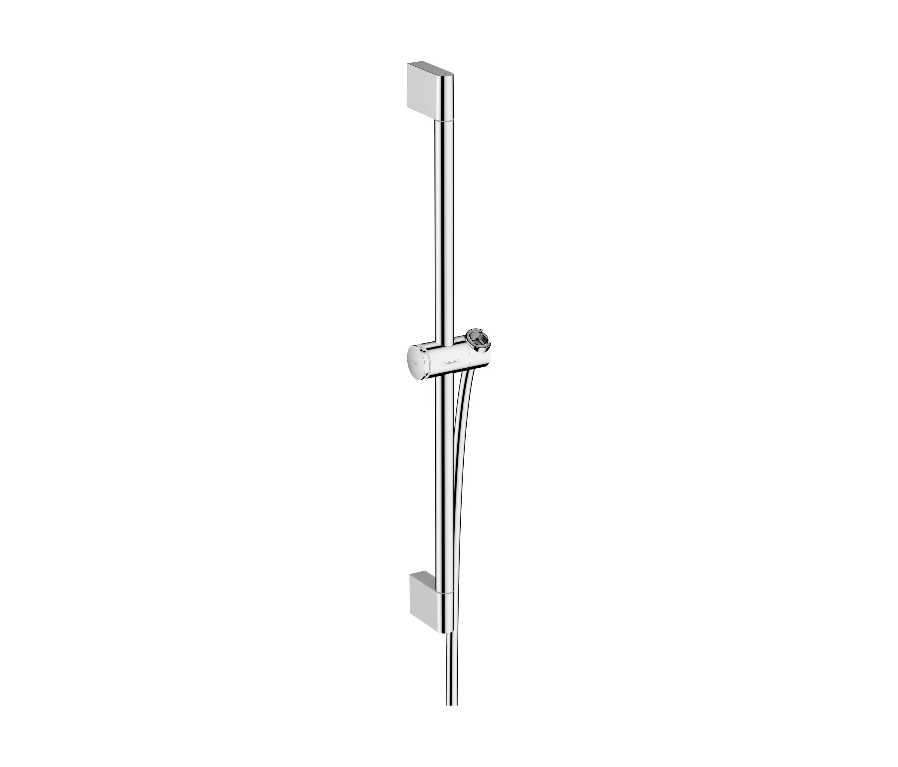 Hansgrohe - Unica Shower bar Pulsify S 65 cm with push slider and Isiflex shower hose 160 cm