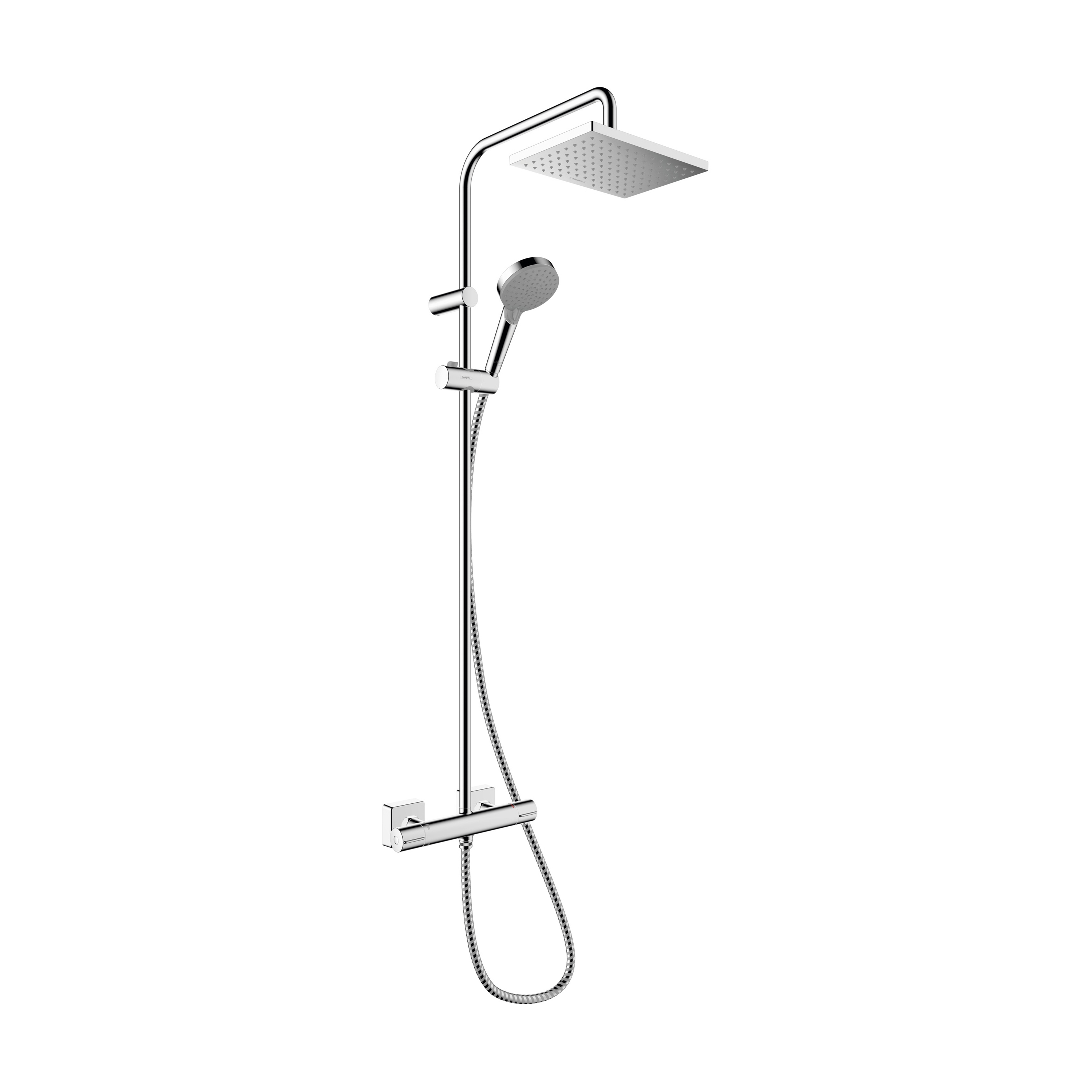 Afficher le produit hansgrohe Vernis Shape Colonne de douche 230 1jet EcoSmart 9l/min avec mitigeur thermostatique du fabricant Hansgrohe