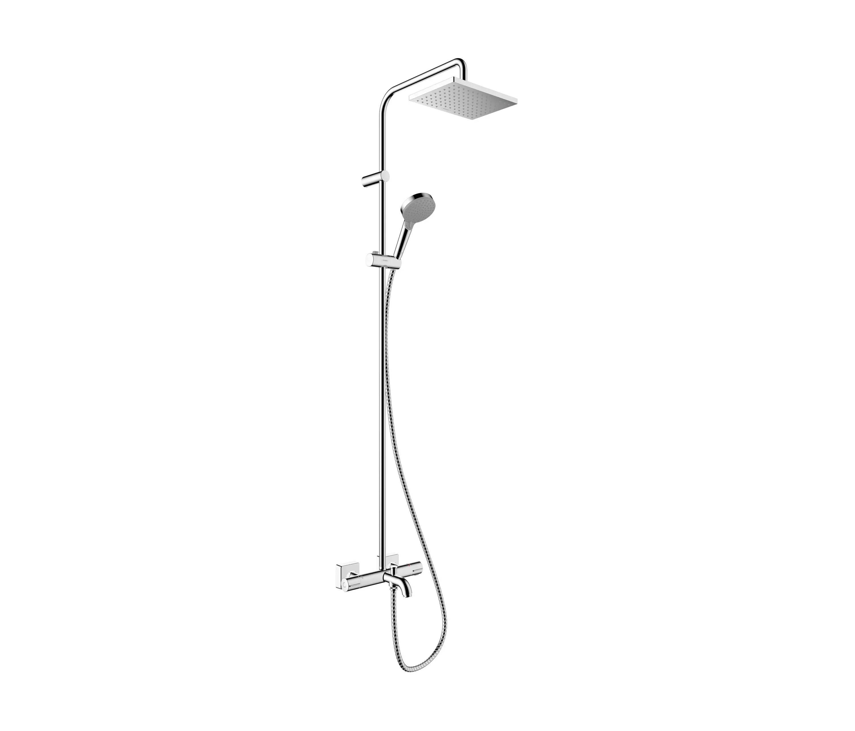 Hansgrohe - hansgrohe Vernis Shape Showerpipe 230 1jet EcoSmart con termostato de bañera