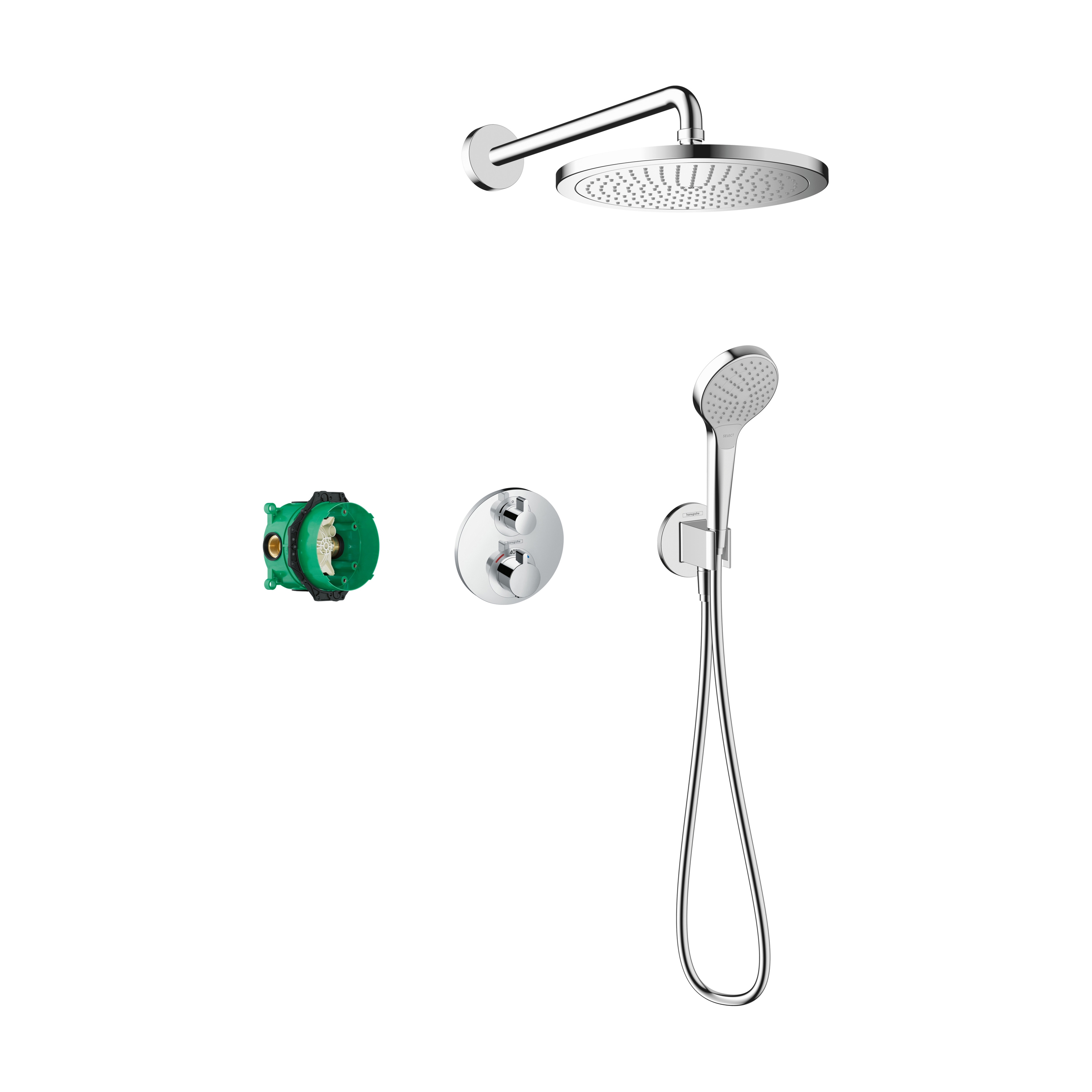Mostra il prodotto hansgrohe Croma Sistema doccia 280 1jet con Ecostat S del produttore Hansgrohe