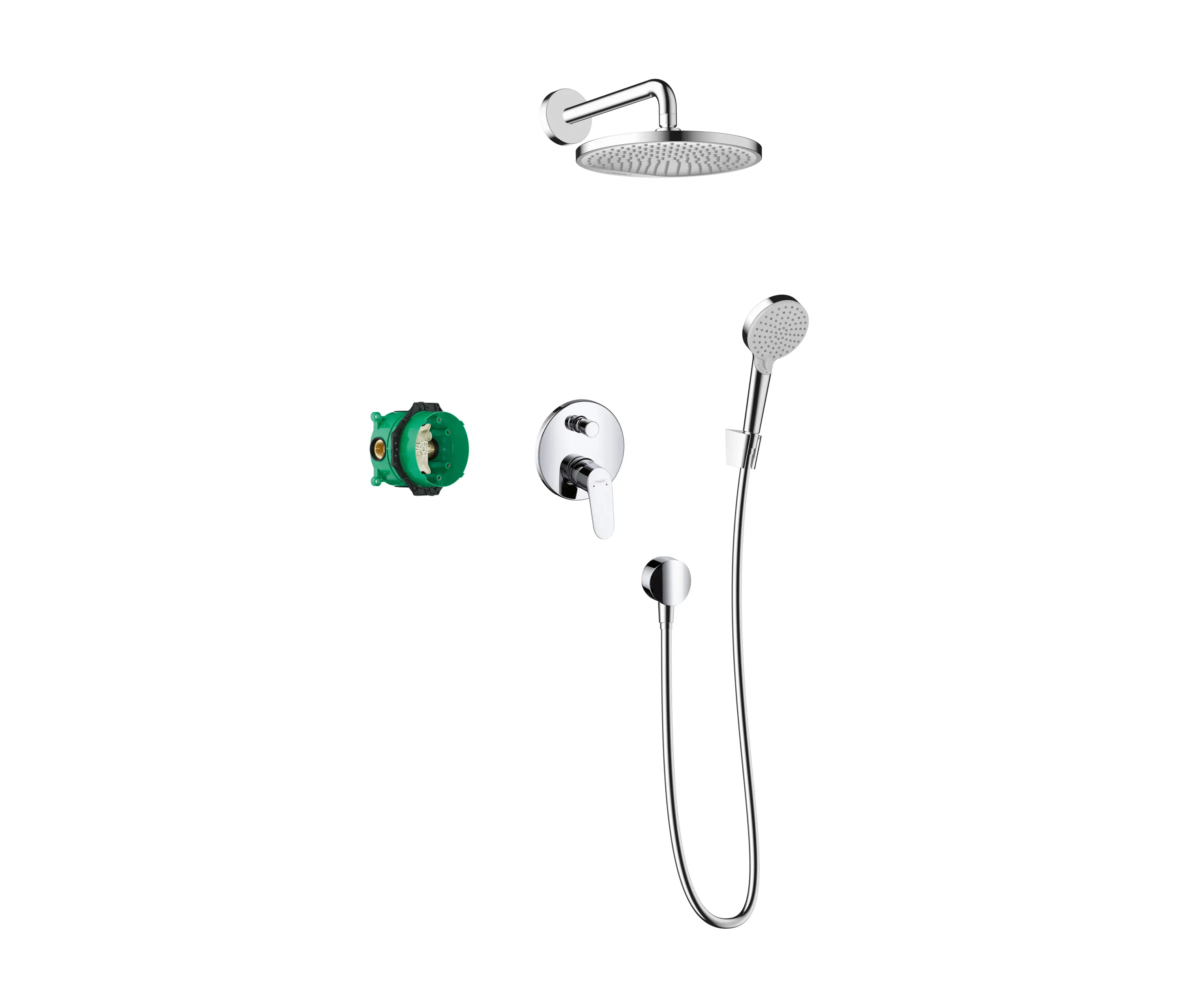 Hansgrohe - hansgrohe Crometta S Shower system 240 1jet with single lever mixer