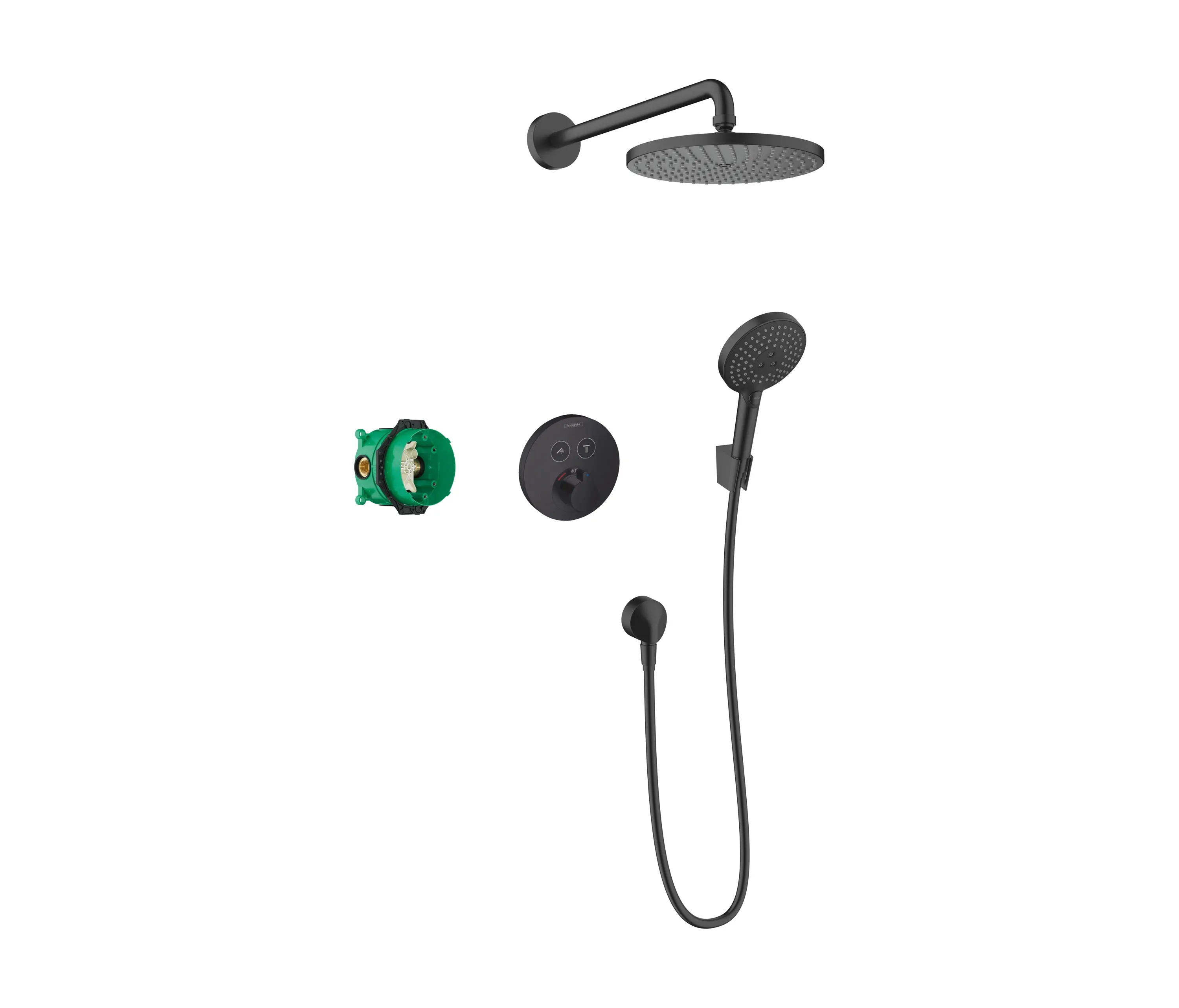 Hansgrohe - hansgrohe Raindance S 240 Set de ducha empotrado con termostato ShowerSelect S