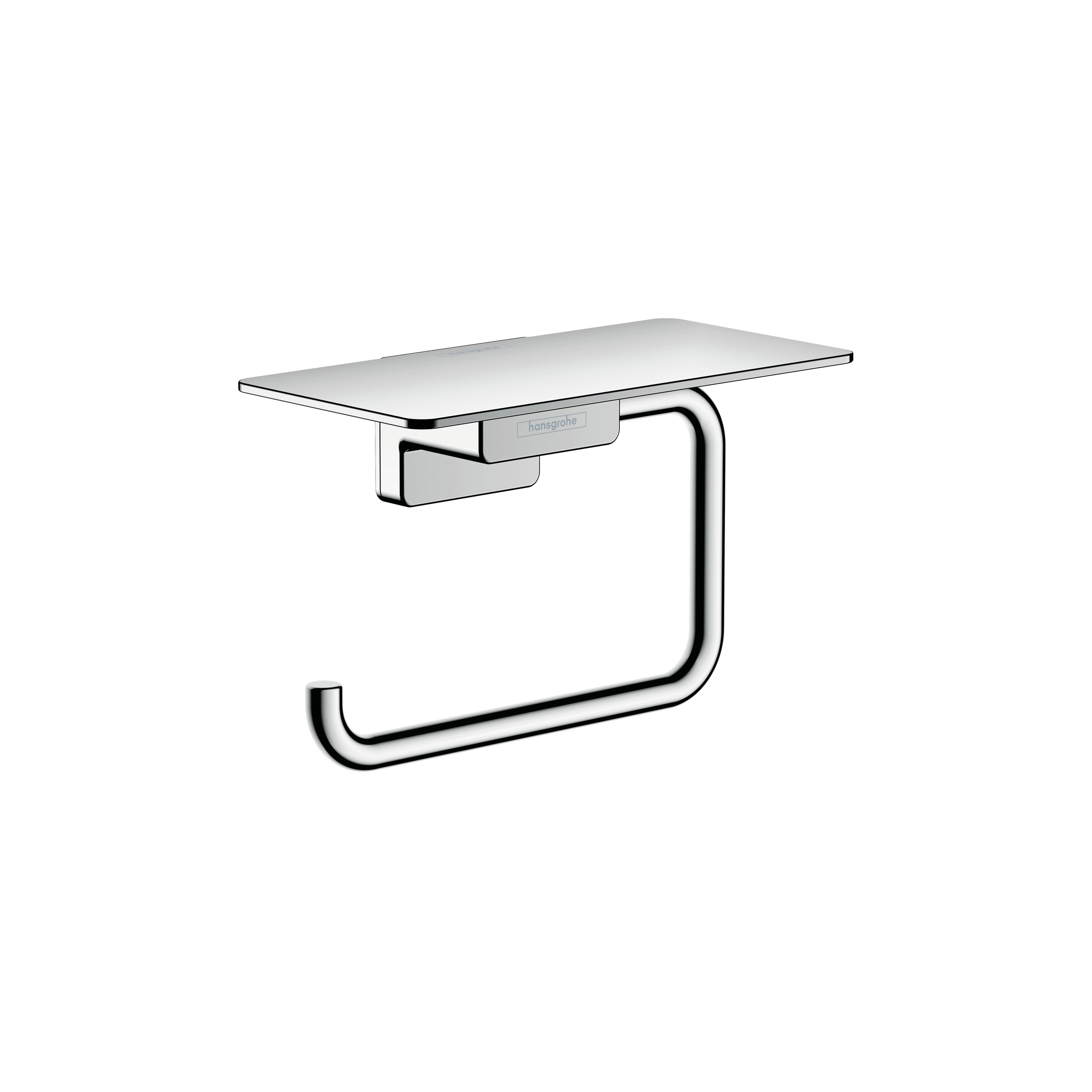 AddStoris Q Toilet paper holder with shelf